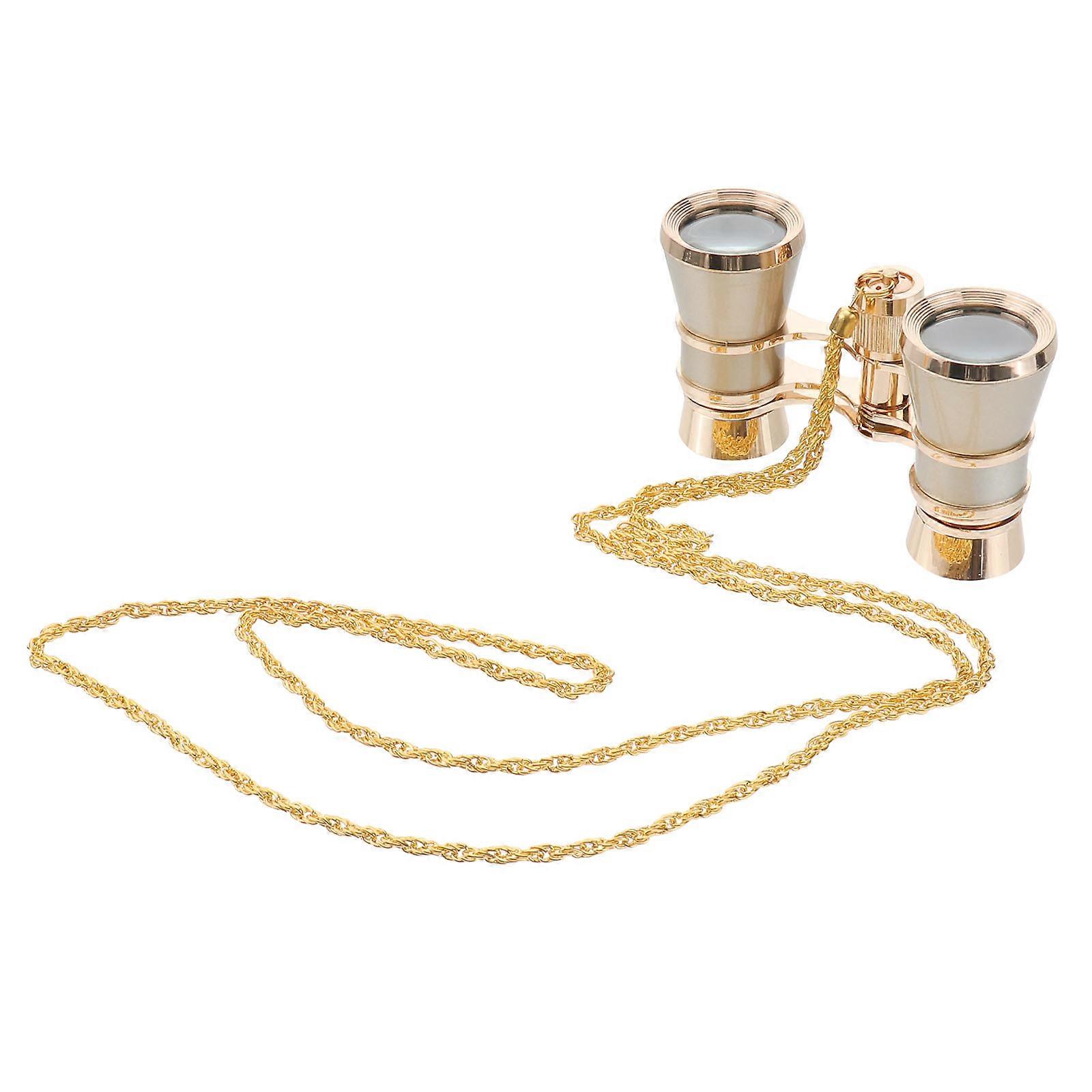 Golden Binoculars High Definition For Stargazing Small 1Set