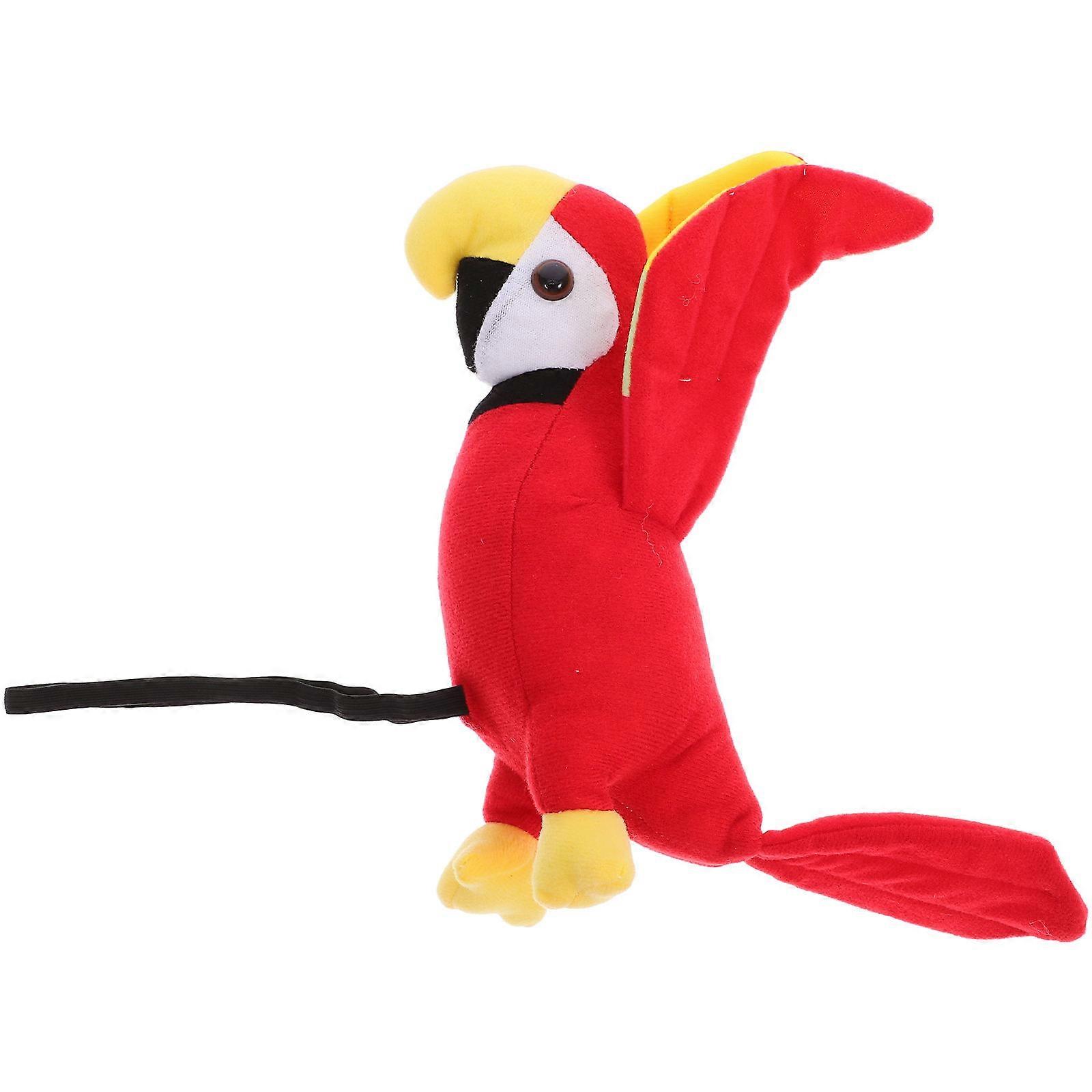 Parrot for Shoulder, Stylish Plush Addition to Pirate Costumes
