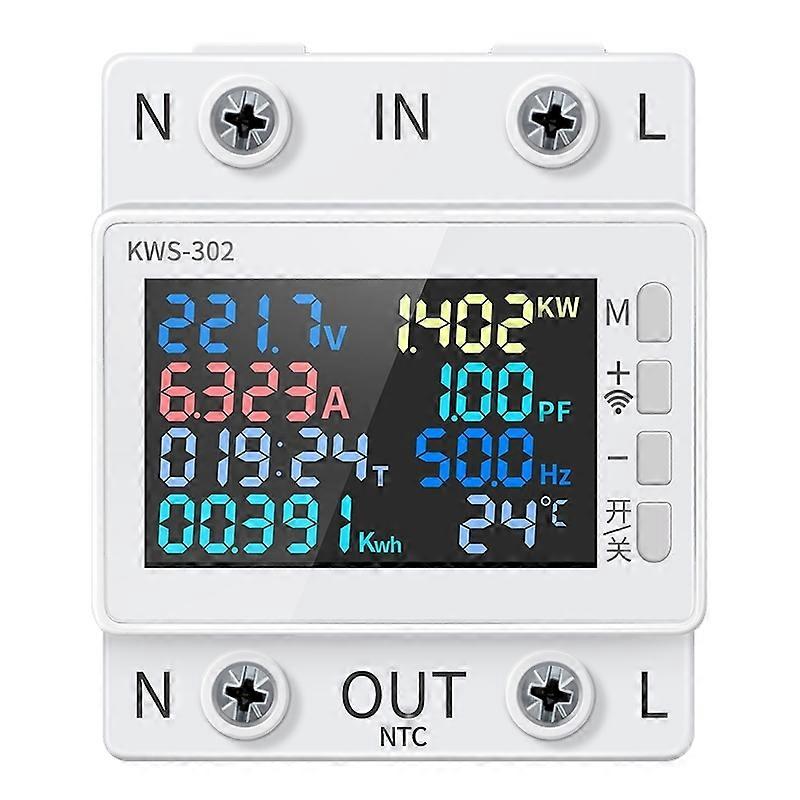 KWS-302 Multifunctional AC Digital Display Voltage Ammeter KWS-302