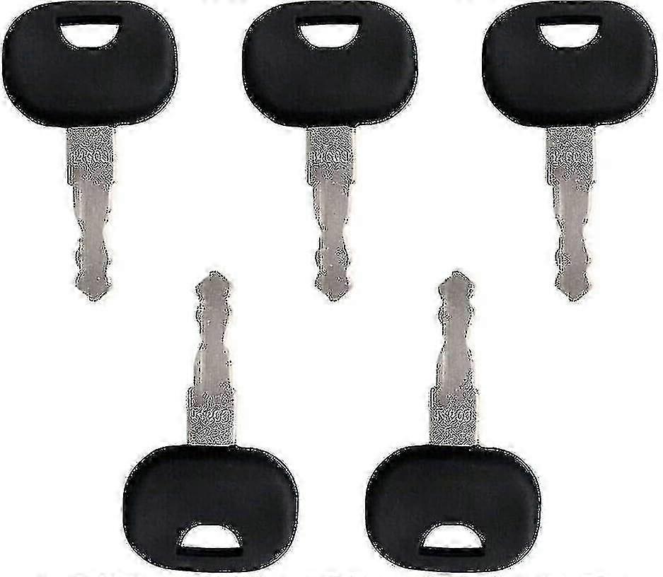AURA 10 Pcs Ignition Replacement Keys Suitable For Fendt, Claas, Liebherr, Zetteleyer, Deutz, Manitou, New Holland, Excavator, Loader Etc