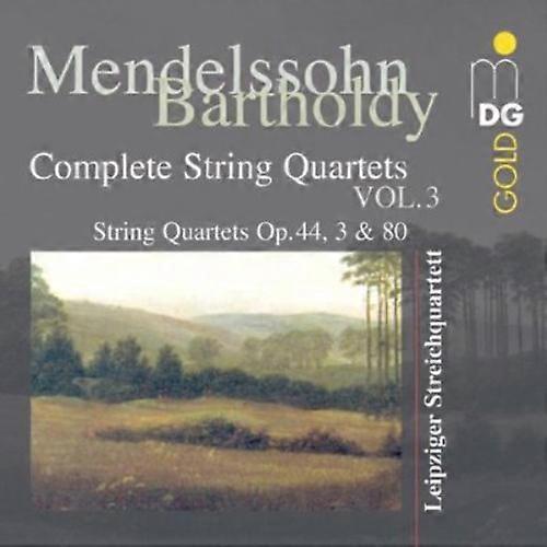 Leipziger Streichquartett - Complete String Quartets 3  [COMPACT DISCS] USA import