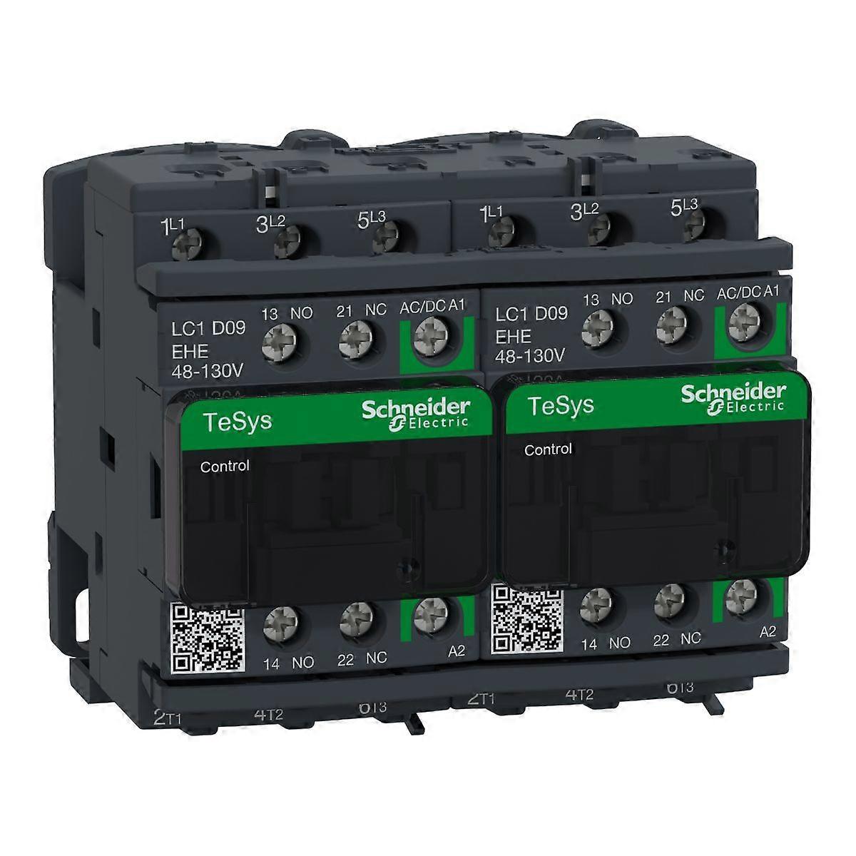 Schneider Contactor 3pst 9a 110v Ac/dc Reversing Tesys D Lc2d09ehe