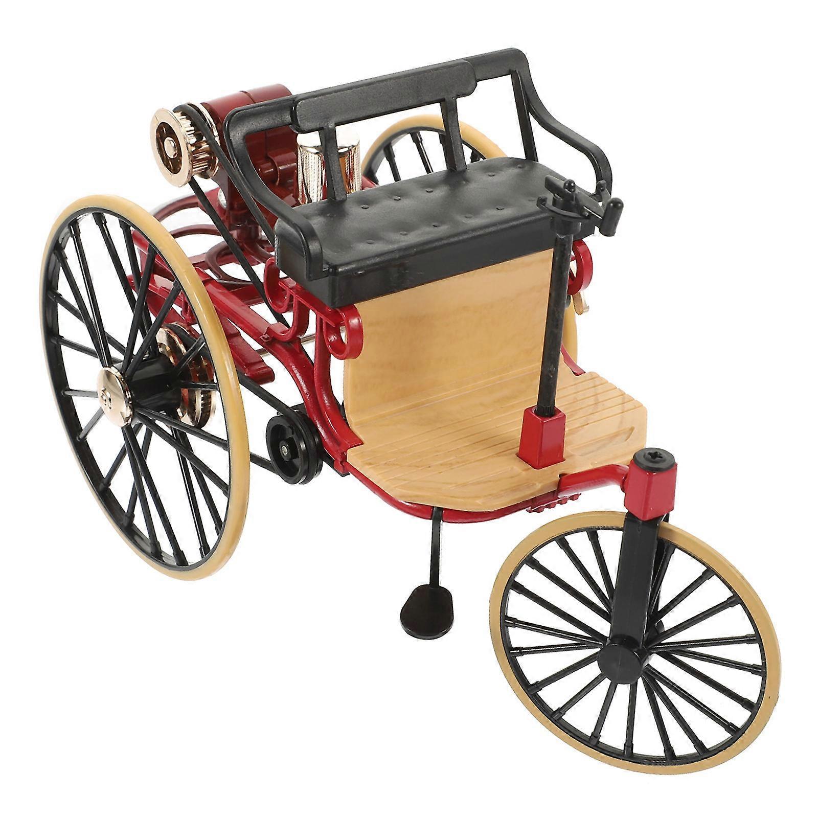 Practical Tricycle Model for DIY Home Decor Multi Alloy For 1Pcs
