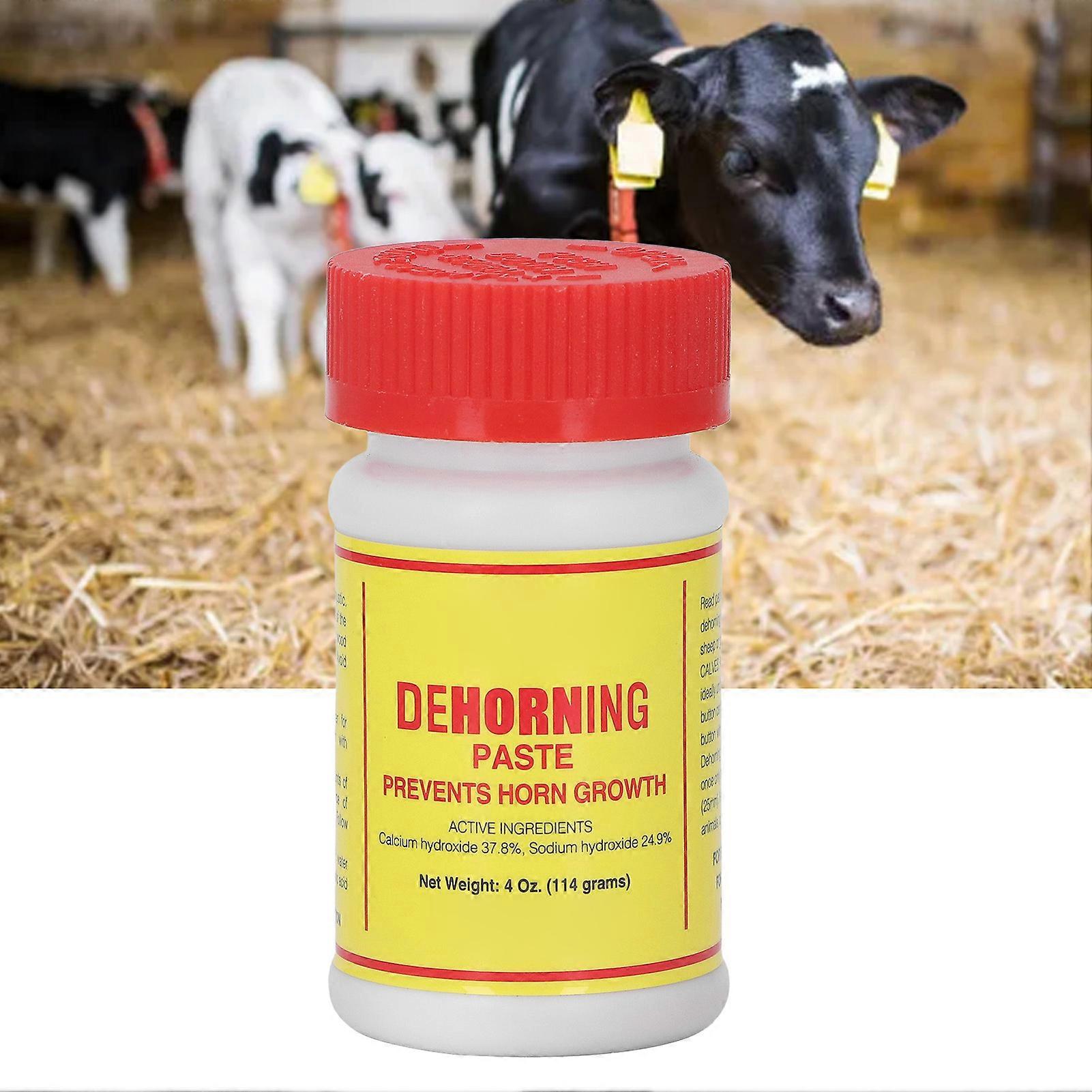 Cattle Dehorner Paste Livestock Dehorning Solution Supply Horn Removal Paste for Cattle 