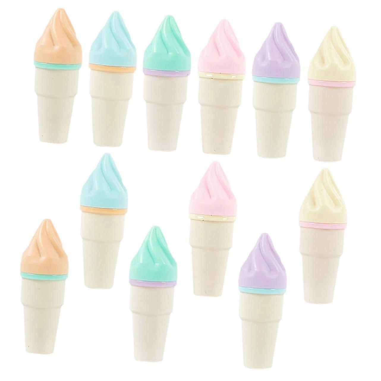 Pack of 6 Highlighters, Diary Planner Notes, Pop Holder, Shovel Ice Cream, Funnel Ice Maker, Art Markers