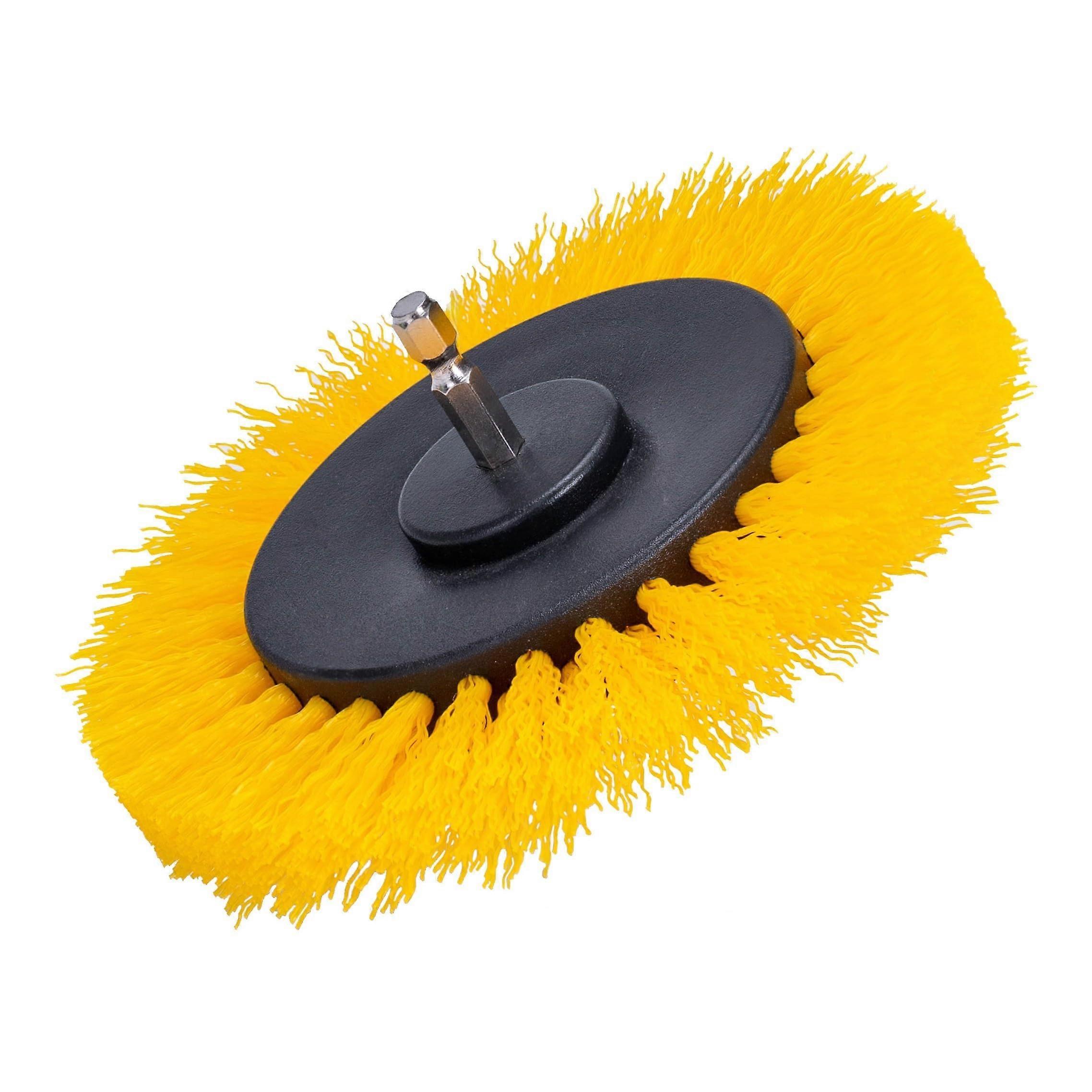 Drill Brush Attachment, Cordless Screwdriver, Ideal for Edges, Corners, Windows