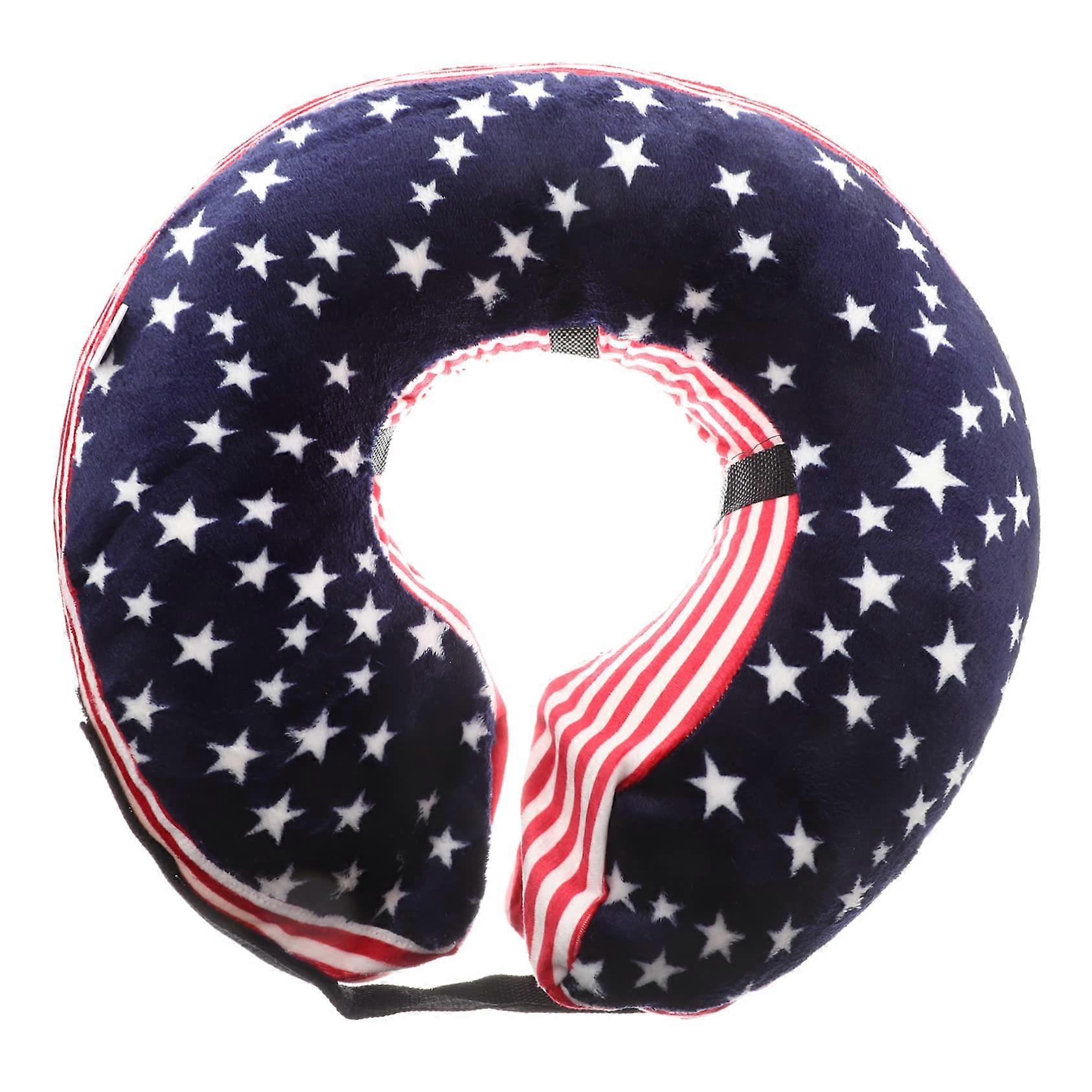Soft Doughnut Recovery Collar For Dogs And Cats Size M Navy Color