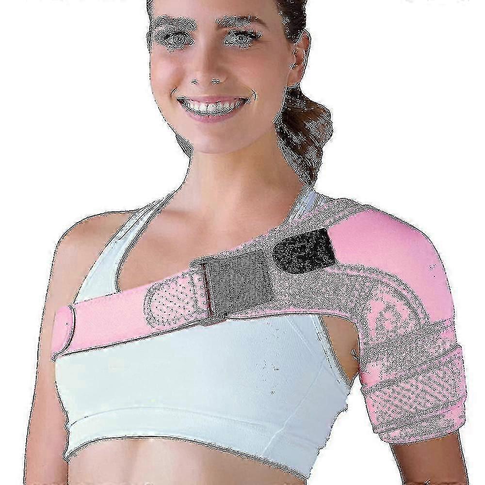 Shoulder Support, Adjustable Shoulder Bandage, For Tendonitis, Shoulder Dislocation, Sports Injury Prevention And Recovery, For Women And Men, Left An