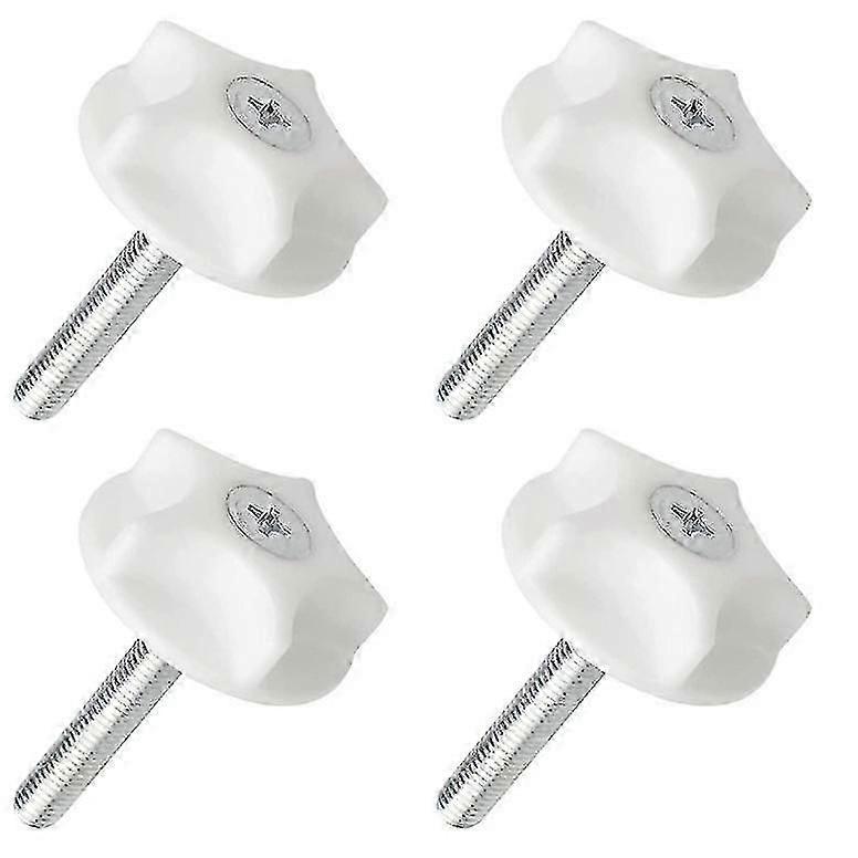 4 Pcs Headboard Fixings Bolts - M8 Heavy Headboard Screws and Washers for Divan Beds Fittings, Bolt Fittings to Keep the Headboard Fixed-Yvan