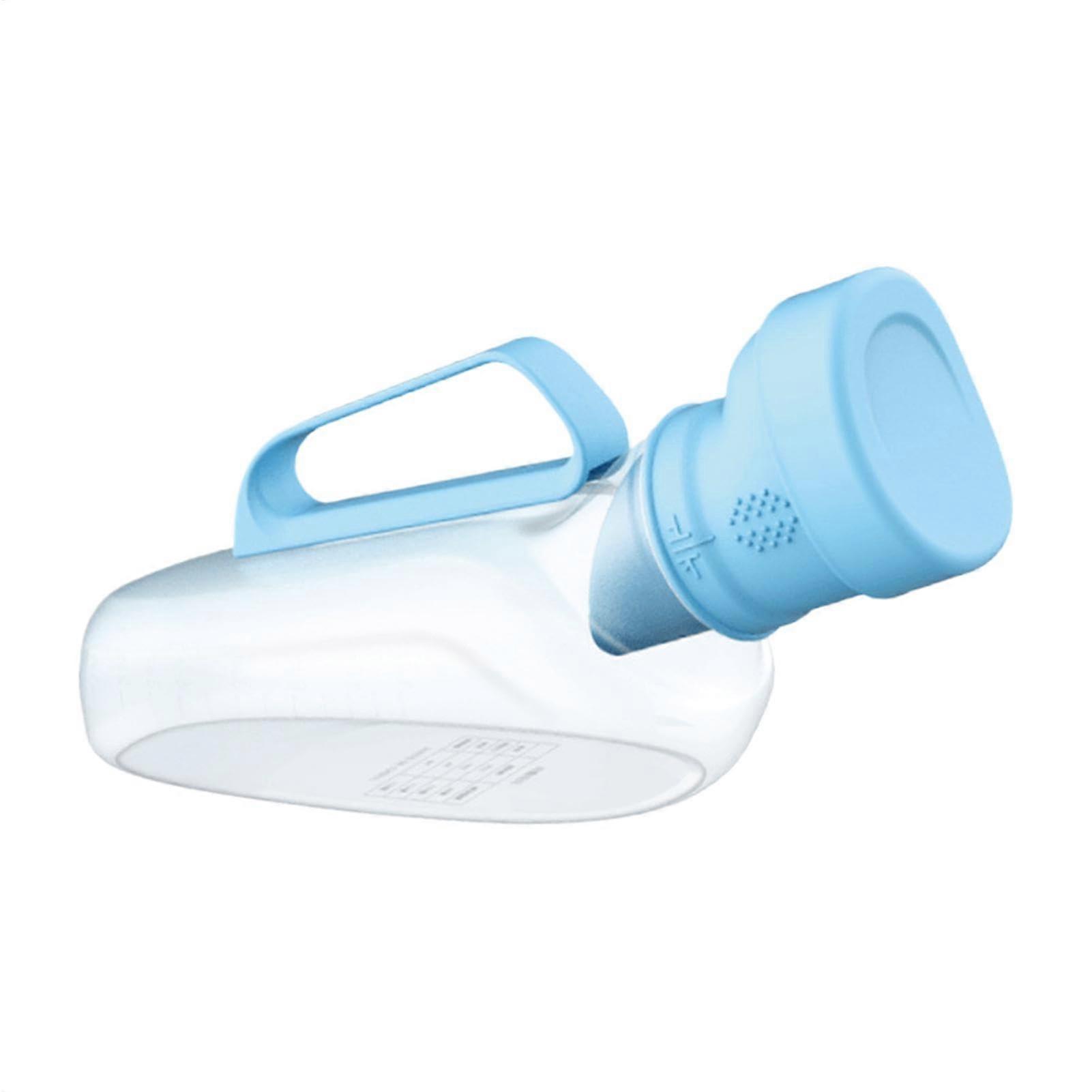 Portable Urinal Bottle 1200 ml, Leak-Proof Urine Container with Odor-Resistant Lid, Easy to Use for Men, Travel-Friendly