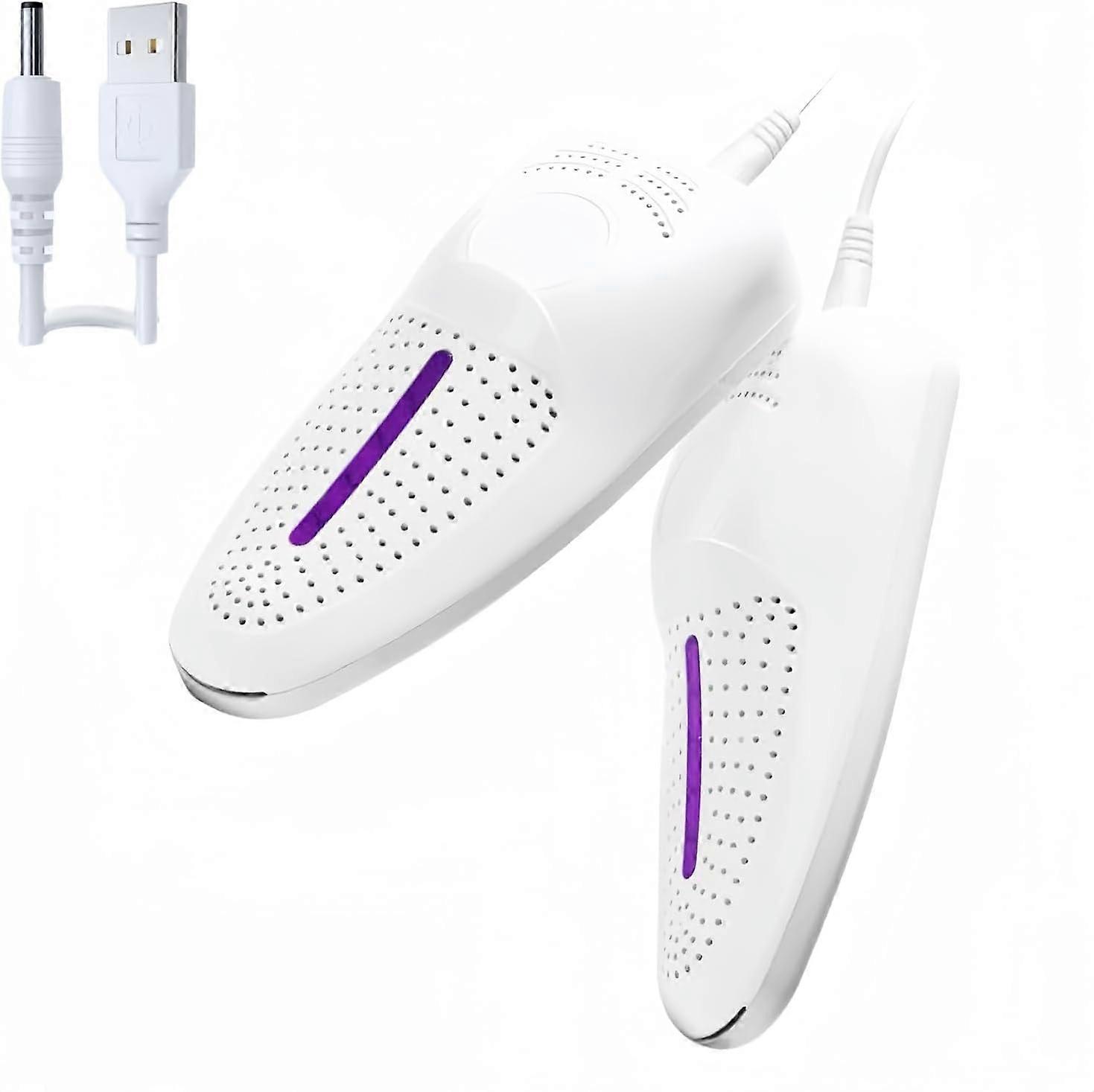 Household shoe deodorizing smart foldable shoe dryer