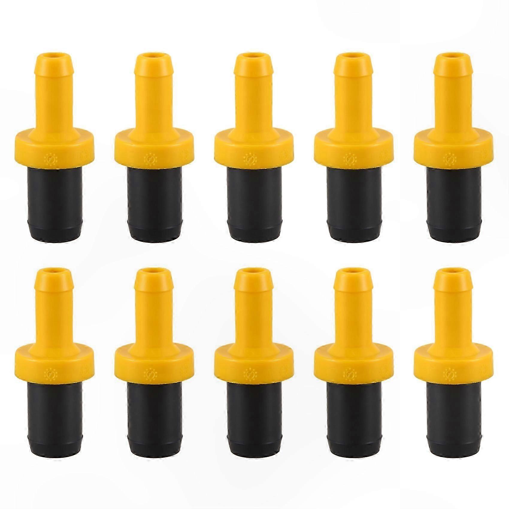 10-Pack Plastic Intake Manifold Outlet Valve for 2005-2017 Vehicles