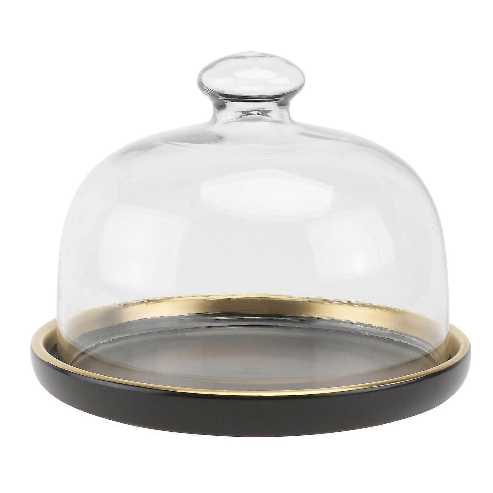 1 Set Kuchen Glasabdeckung Keramik Tablett Set Lebensmittelkonservierung Abdeckung Kuchen Tablett Set