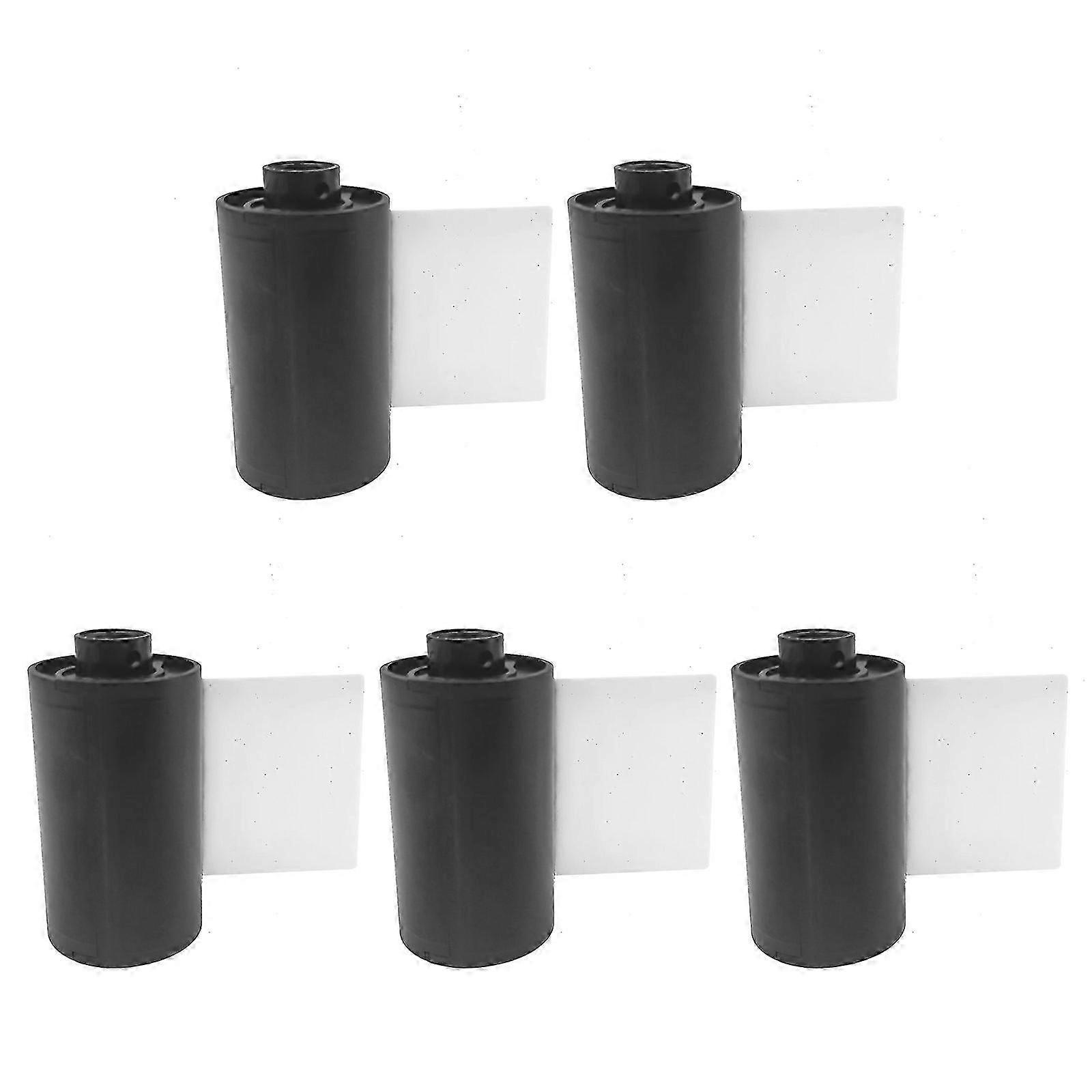 battalion Of 5 Reloadable Film Canisters Cassettes For 35mm/135mm Cameras High Durability And Easy Loading Storage Case