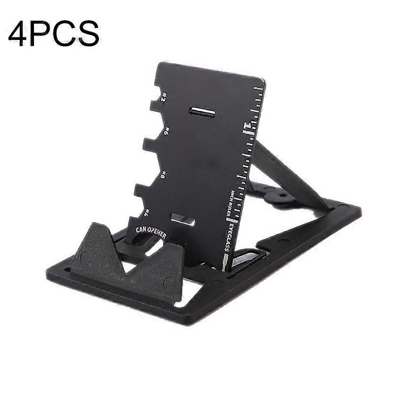4 PCS Phone Bracket Mini EDC Tool Card