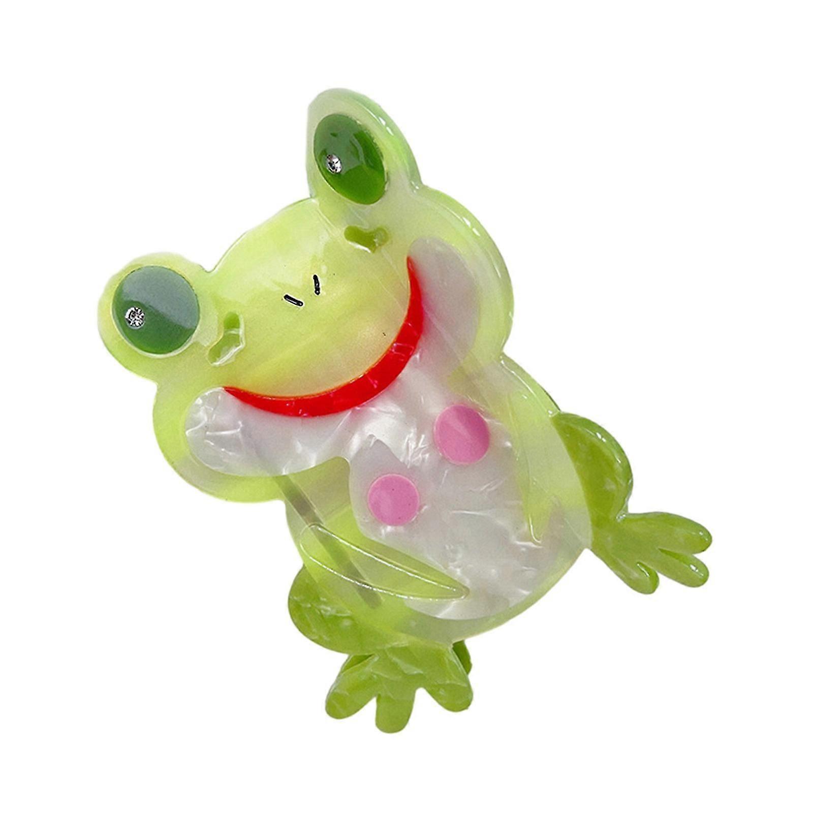 Girls Ponytail Holder Fun Hair Catch Y2k Headdress Cute Frog Harajuku Halloween Hottie Claw Clip Hair Catch