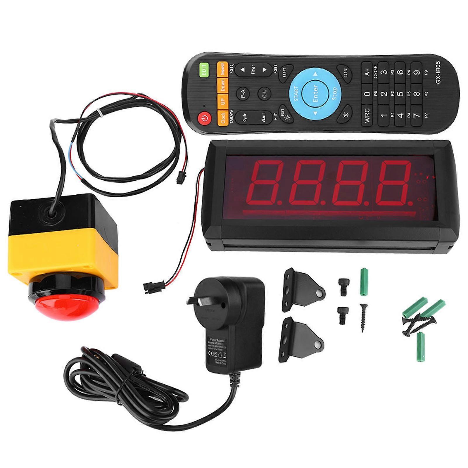 10 Seconds Challenge Game Timer LED Display 23x10x4cm Compact