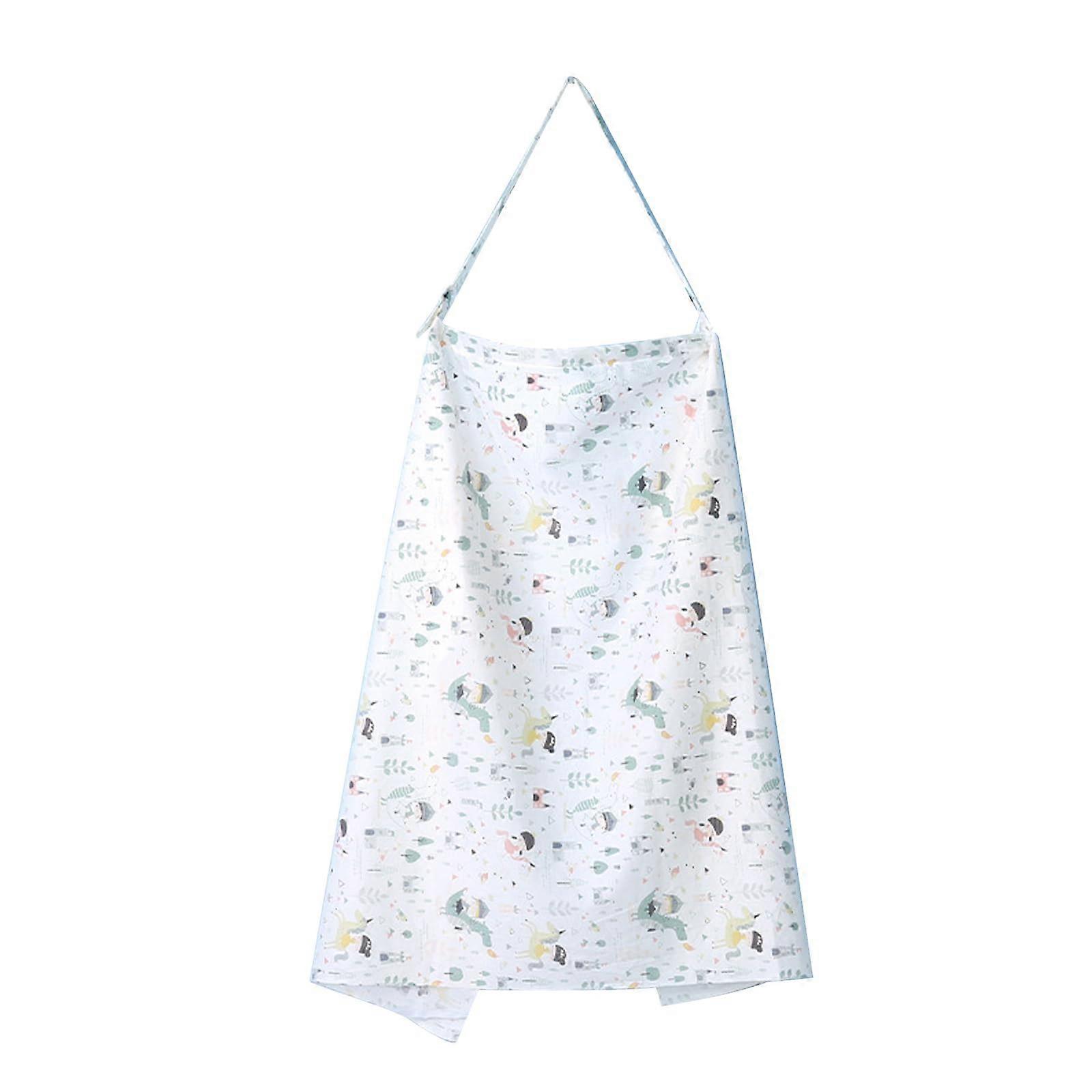 Jimkply Nursing Cover for Babies, Breathable Breastfeeding Privacy Cover with Rigid Hoop, Adjustable Strap, Multipurpose Design