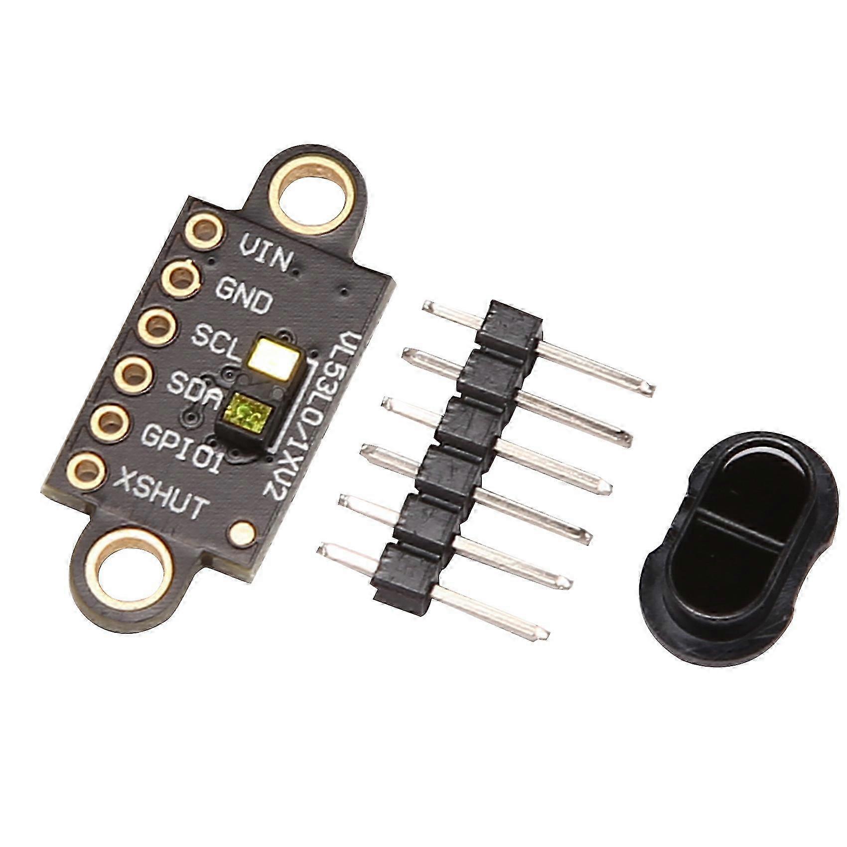 VL53L1X Ranging Sensor Module: Flight Time Sensor with Distance Measurement up to 400cm, 3V-5V Extension Board Module for Multi-Purpose Applications