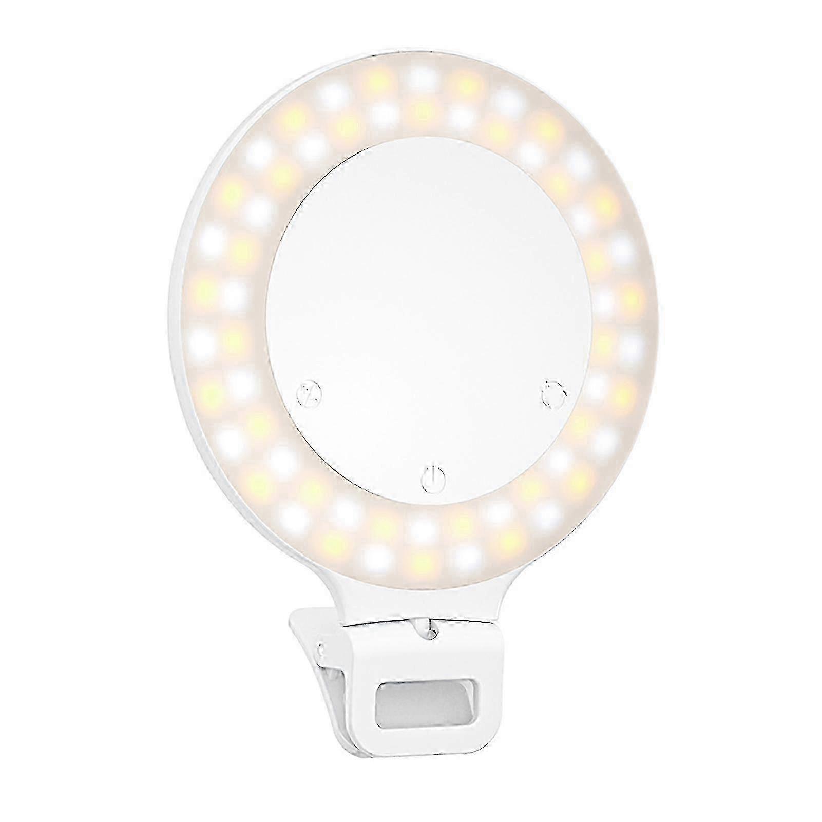 Portable LED Ring Light Adjustable Brightness 360 Degree Rotation E...