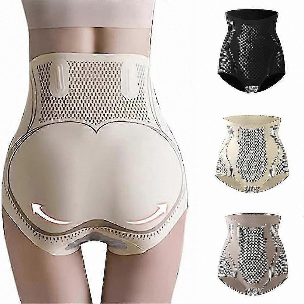 Slimming Shapewear Briefs with Tummy Control and Hip Lift, Seamless Invisible Design