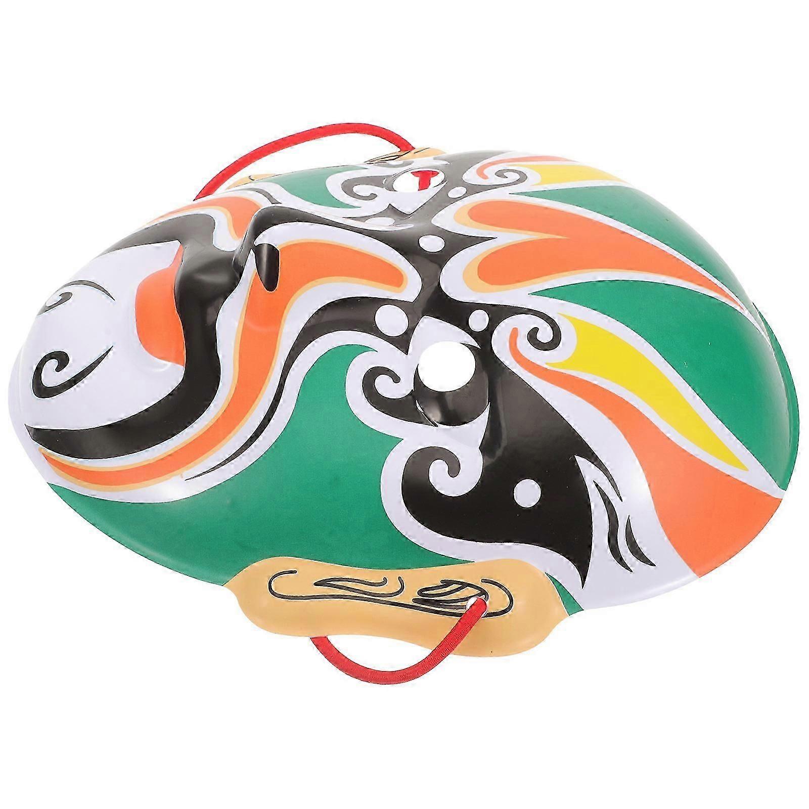 Authentic Chinese Peking Opera Mask Collectors Party Decorative Assorted Colors 1Pack