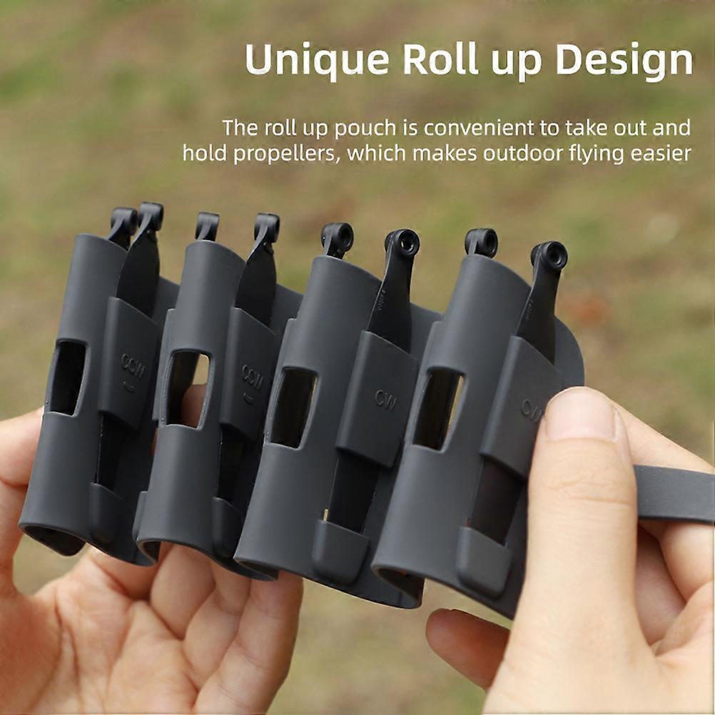 Silicone Folding Propeller Storage Bag for Mini 3 Pro, 45.8x6.5cm