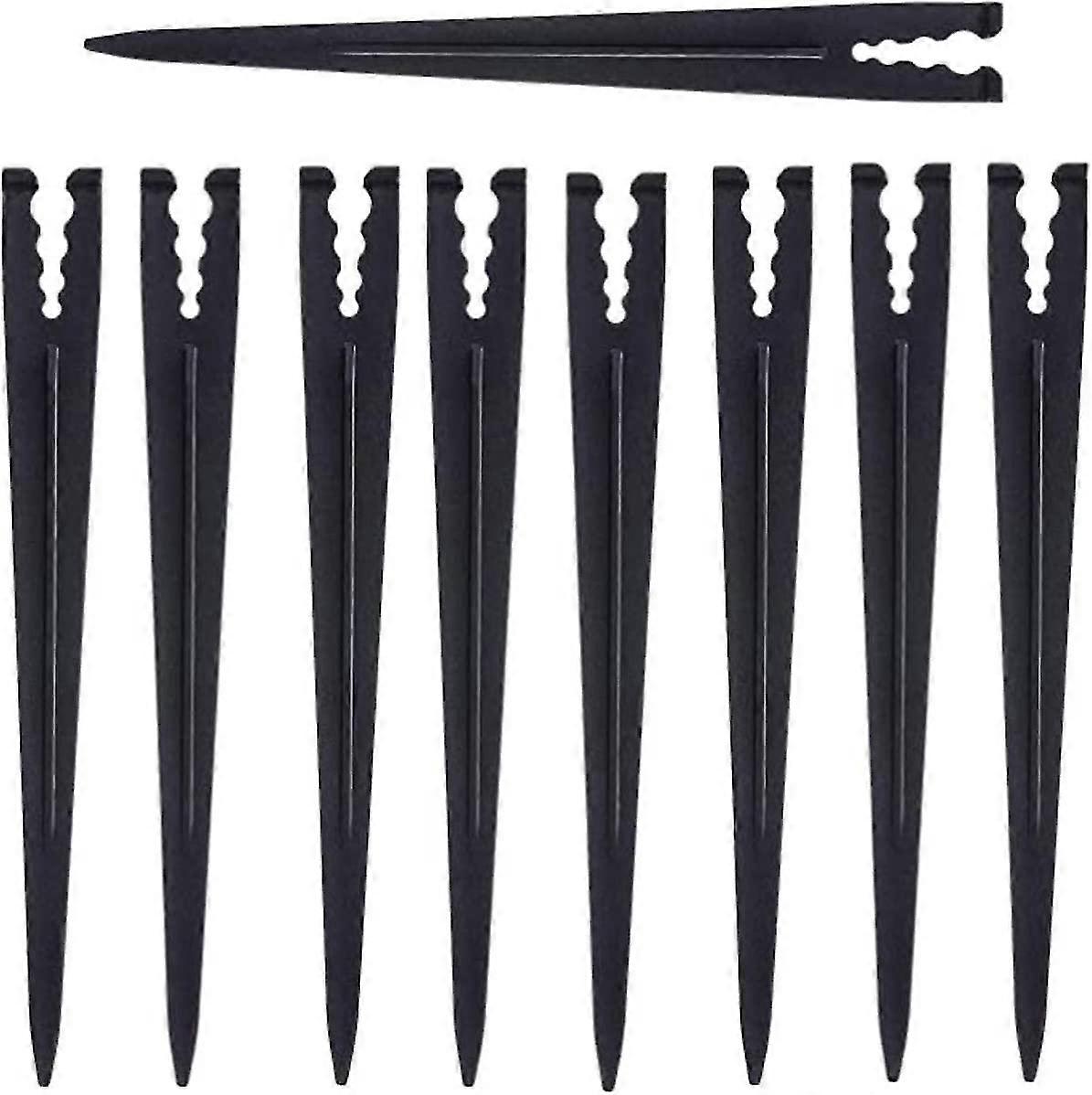 100 Pack Drip Irrigation Hose Holders Accessories Stakes Adjustable Water Drip Irrigation Hose Stake