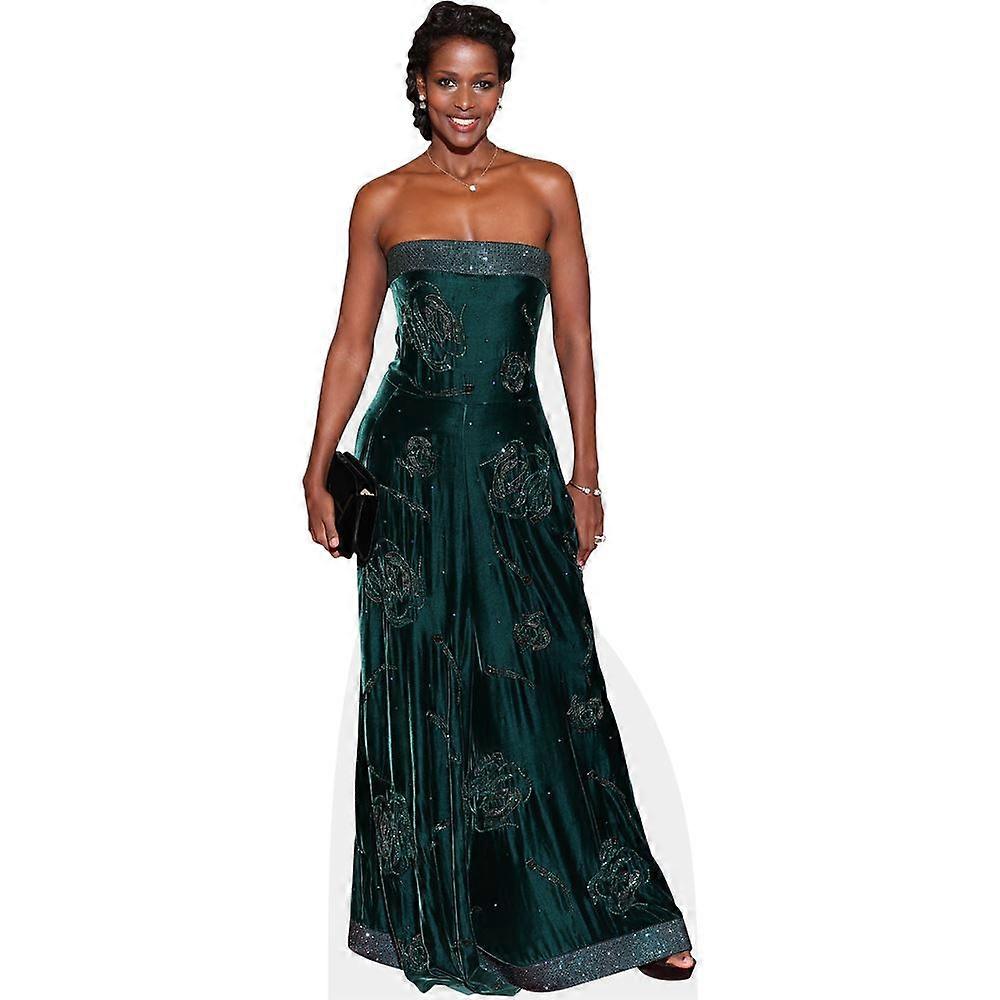 Mariam Battistelli (Green) Cardboard Cutout (lifesize OR mini size). Standee. Stand Up.