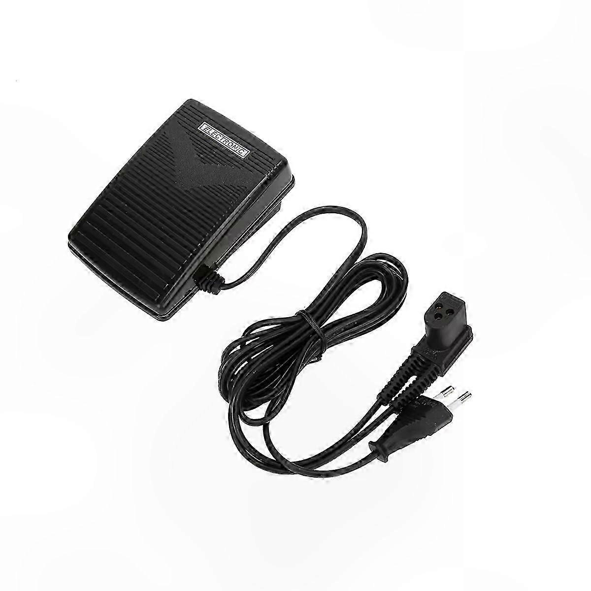 Multi-Function Sewing Machine Foot Pedal with Power Cord, Foot Control for 974 Model EU Plug-Compatible Devices