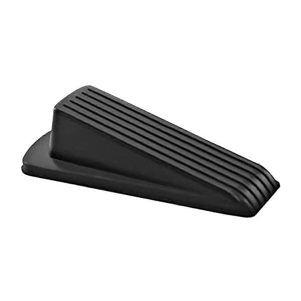 3pcs with high quality rubber door stop (black)
