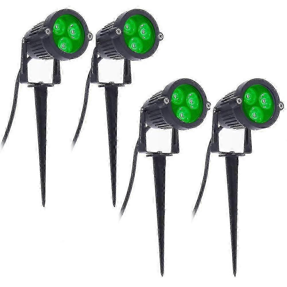 4 πακέτο 3W LED Spotlight IP65 αδιάβροχο 220V φως σπείρας κραμάτων αργιλίου