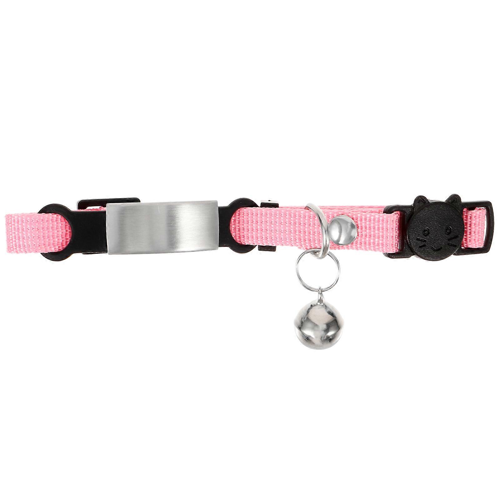Name Tag Cat Collar for Adjustable Use with 1 Piece