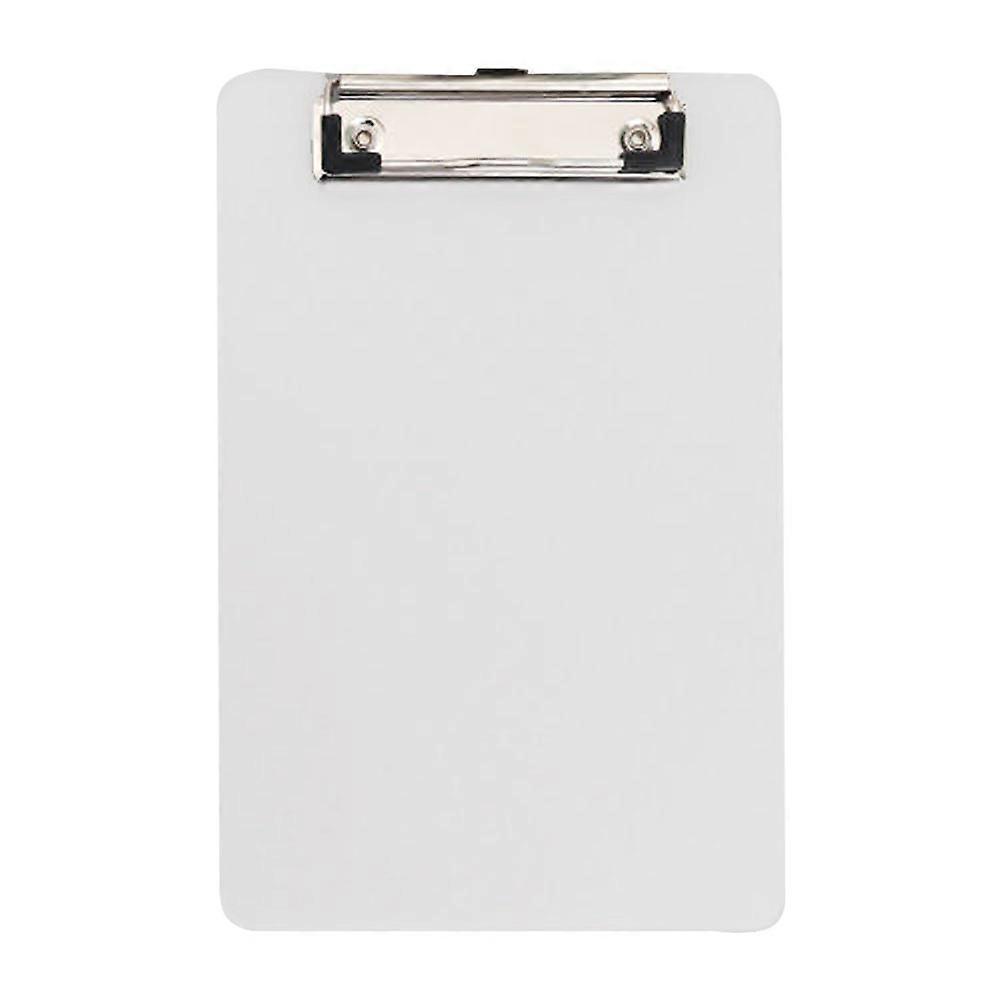 Office Hardboard Writing Clipboard for Writing Use with Portable PVC Clip