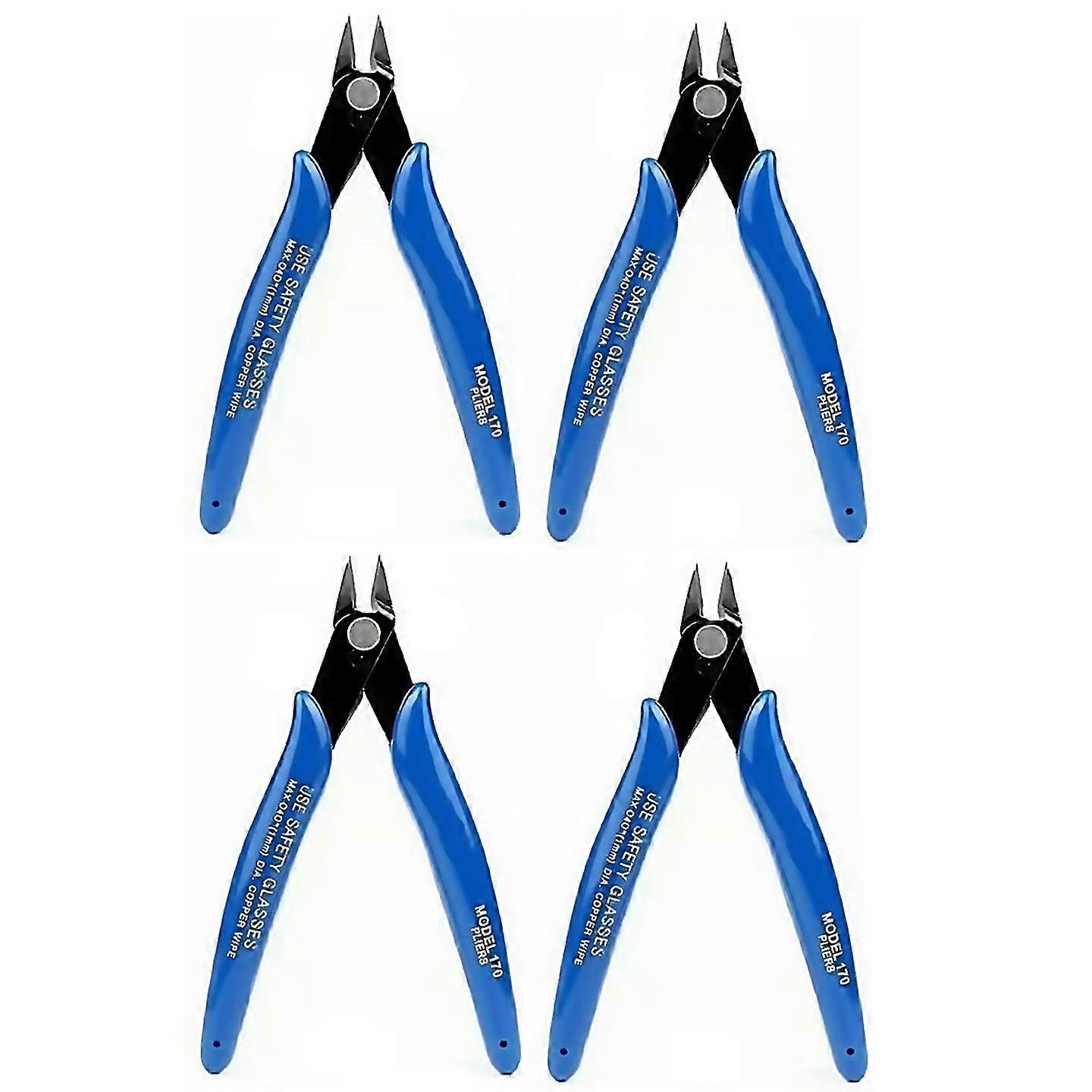 For Side Cutting Pliers 5 Inch Side Cutter Clippers Multifunction High Leverage Diagonal Pliers With