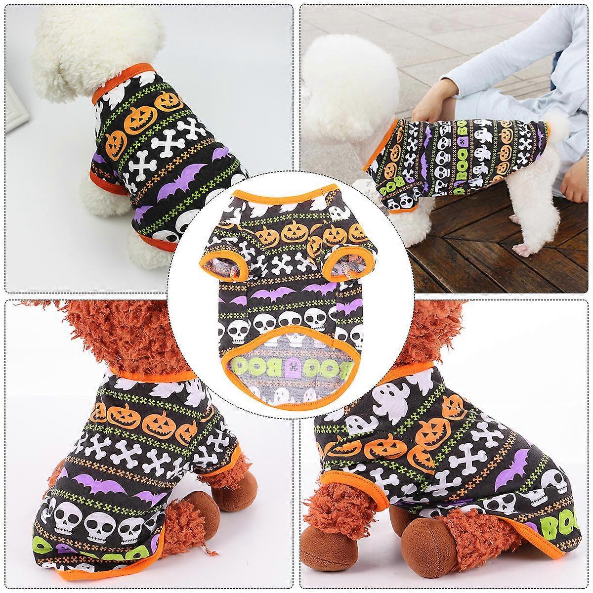 Pet Costume Cosplay Apparel Multi-Colored Photography Props M Size 1Pc