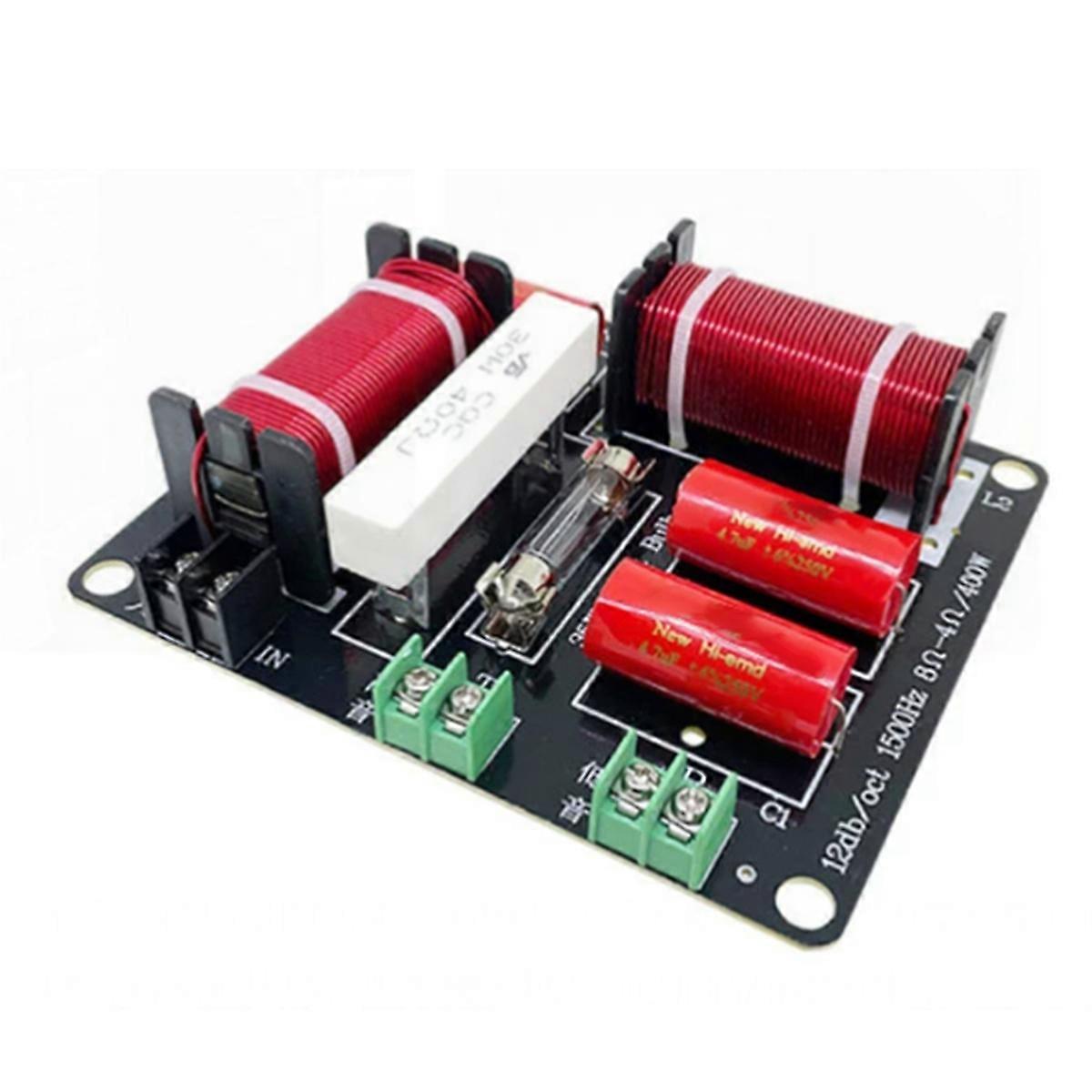 Audiophile-Grade High&Low Sound Two-Way Frequency Divider 400W High-Power Ktv Stage Speakers, Sound