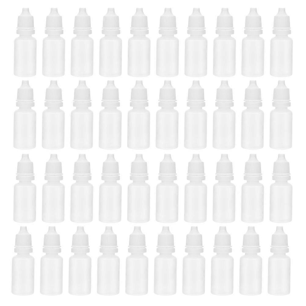 Squeezable Dropper Bottles Travel Outdoor Use Transparent Pe Material for Dispensing 60Pcs