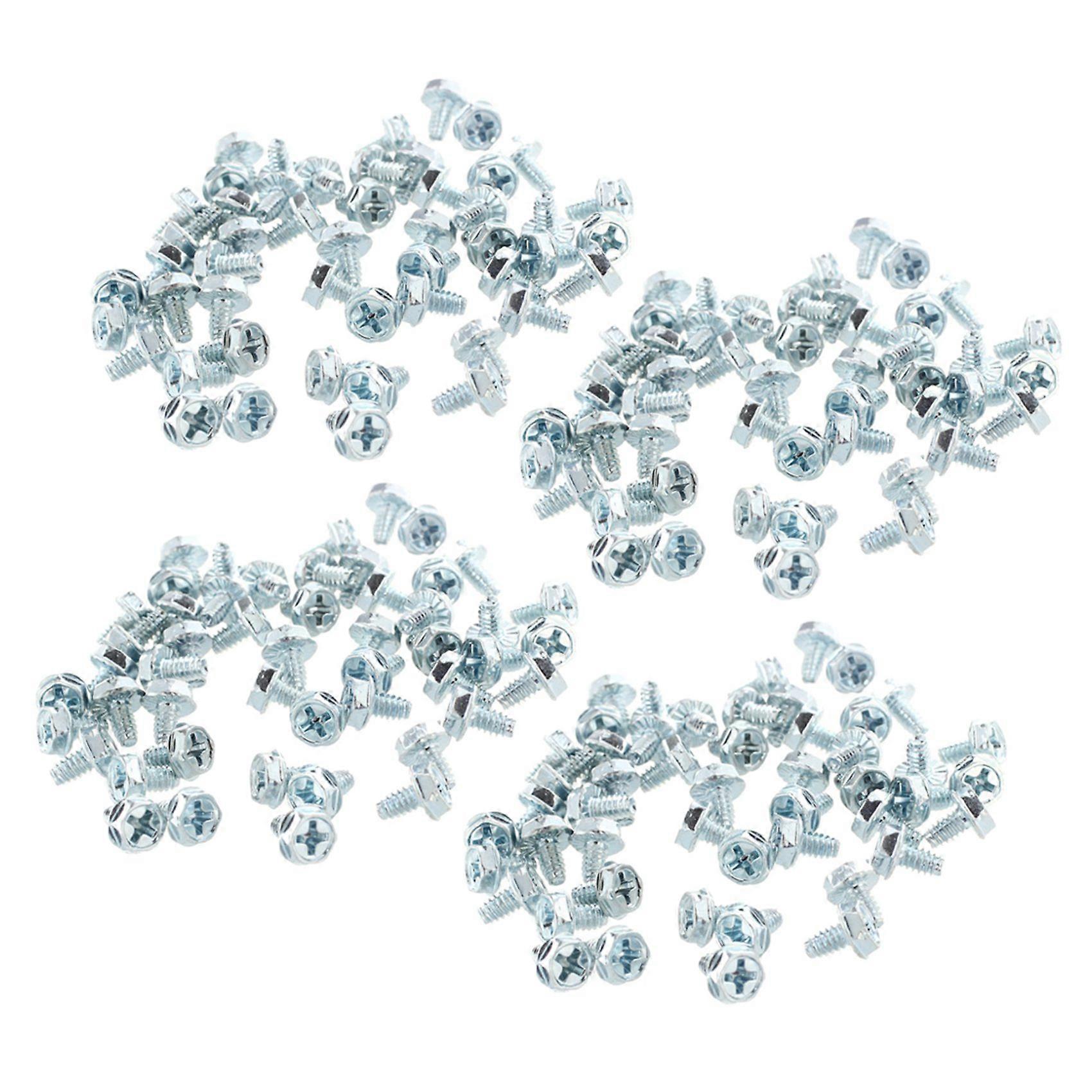 200 PCS Quadrex Head Short Computer Case Motherboard Screws
