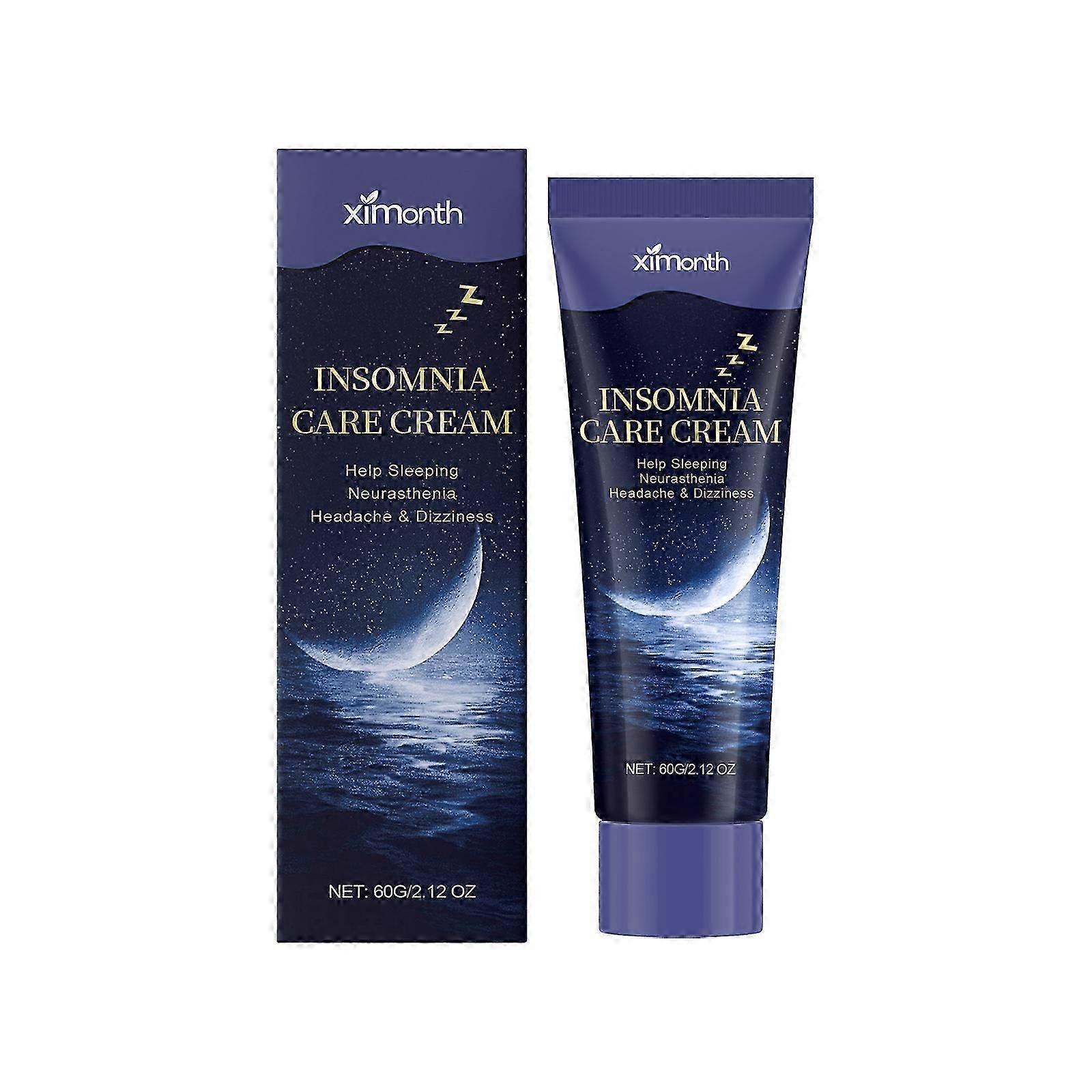 Sleep Cream - Relaxing Balm with Olive, Castor & Lavender Oils for Better Sleep & Mood