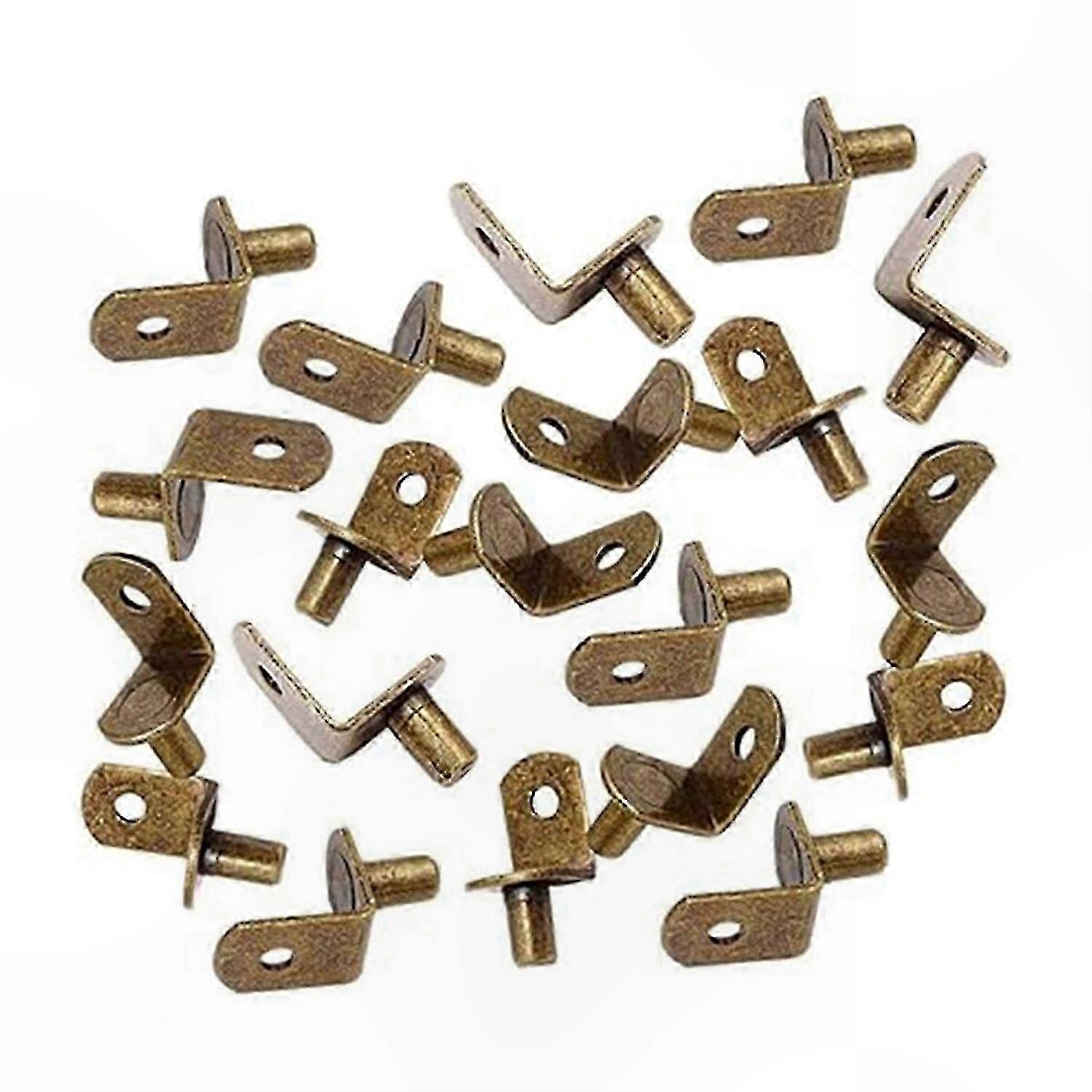 50 Pack Shelf Support Pins for Cabinet Furniture and Partition Brackets