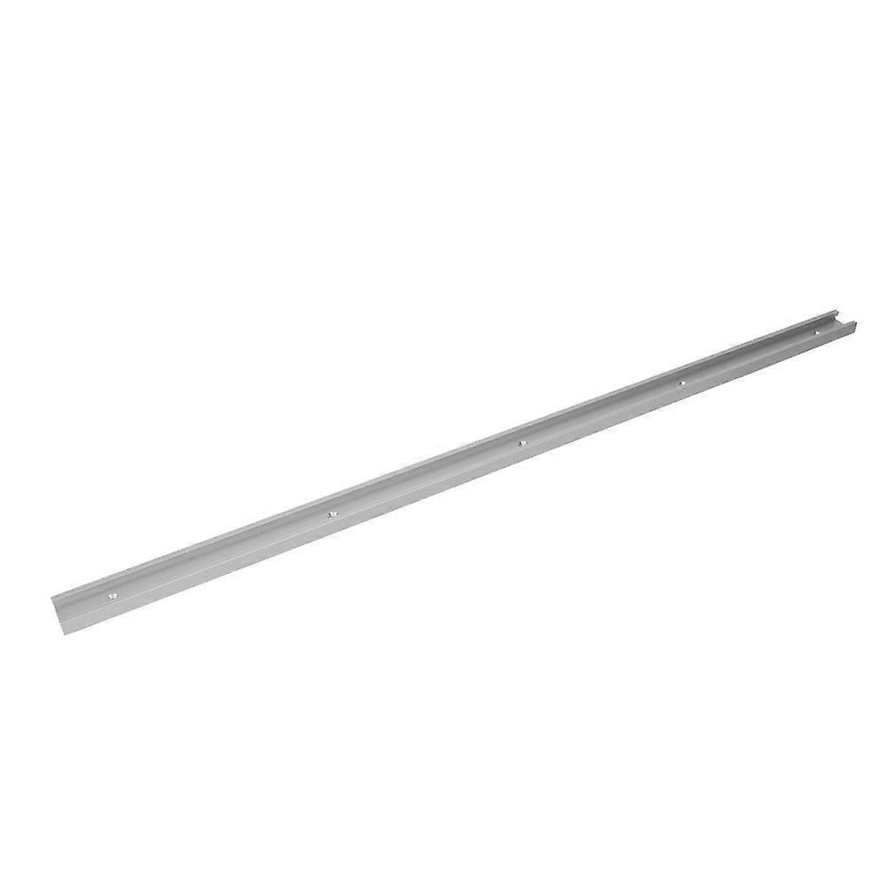 Aluminum Alloy t slot Miter Track Jig Non Porous Slide Slab Fixture Woodworking Tool (800mm)
