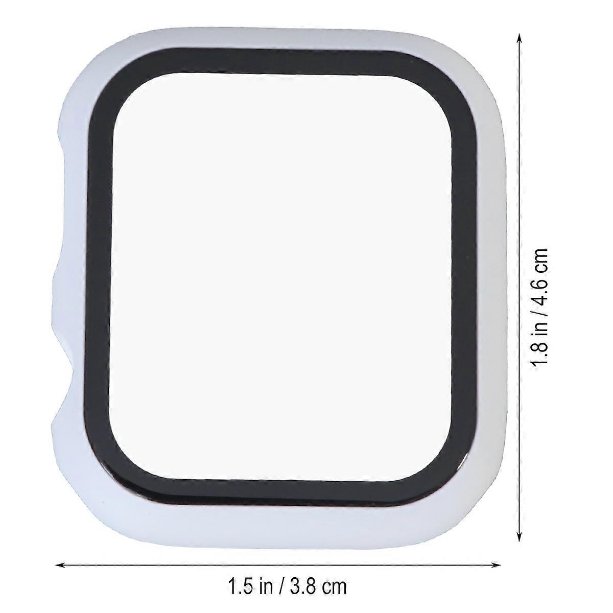 Smart Watch Protective Cover Pc Shell Watch Case White