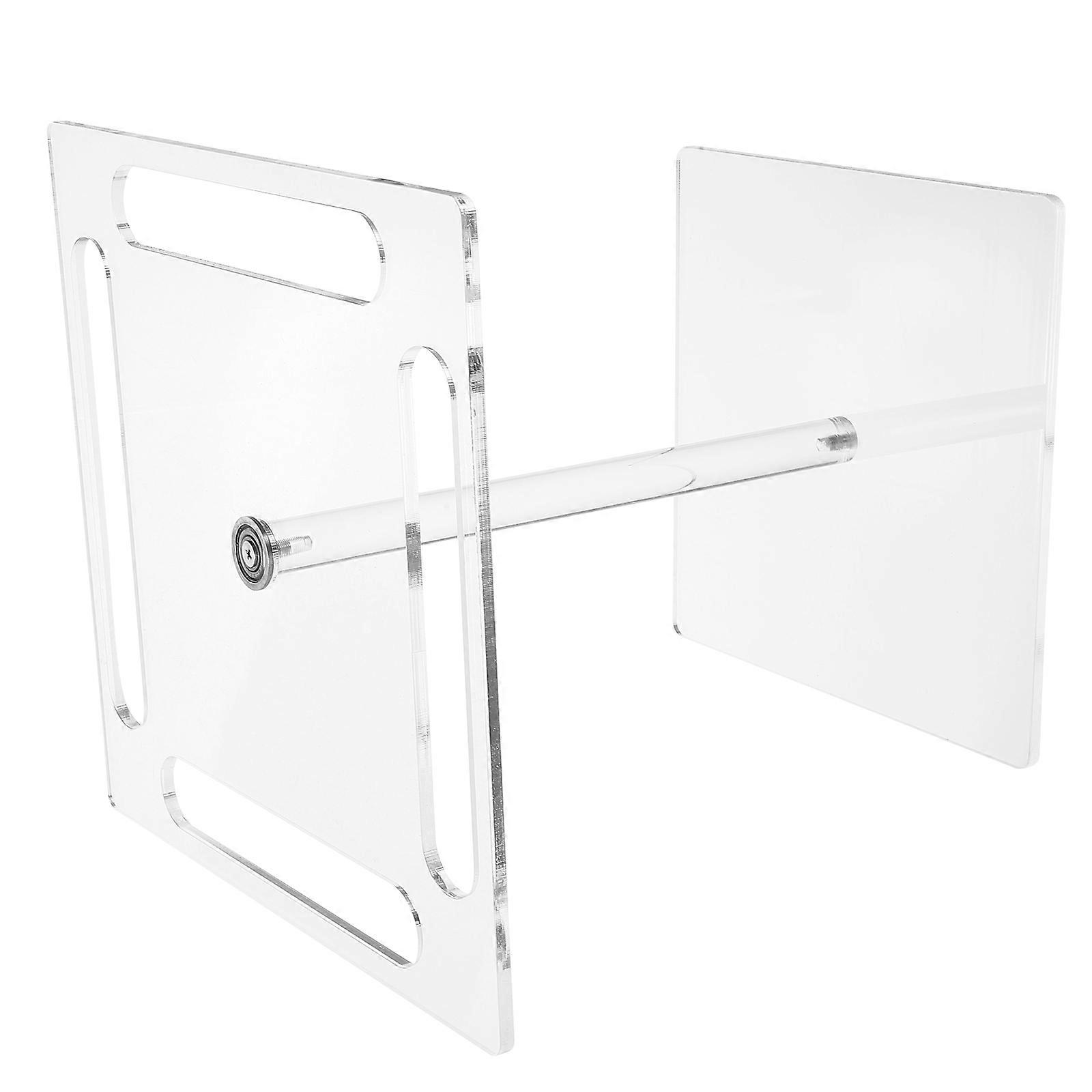 Eyeglass Holder Stand Acrylic Rotating Display Rack for Sunglasses 3Pcs