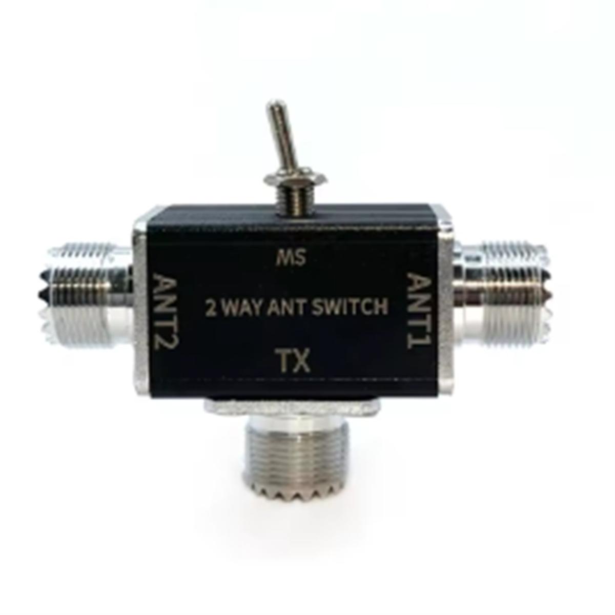 2-Way Manual Coaxial Antenna Switch 1 Input & 2 Outputs,BNC Connector