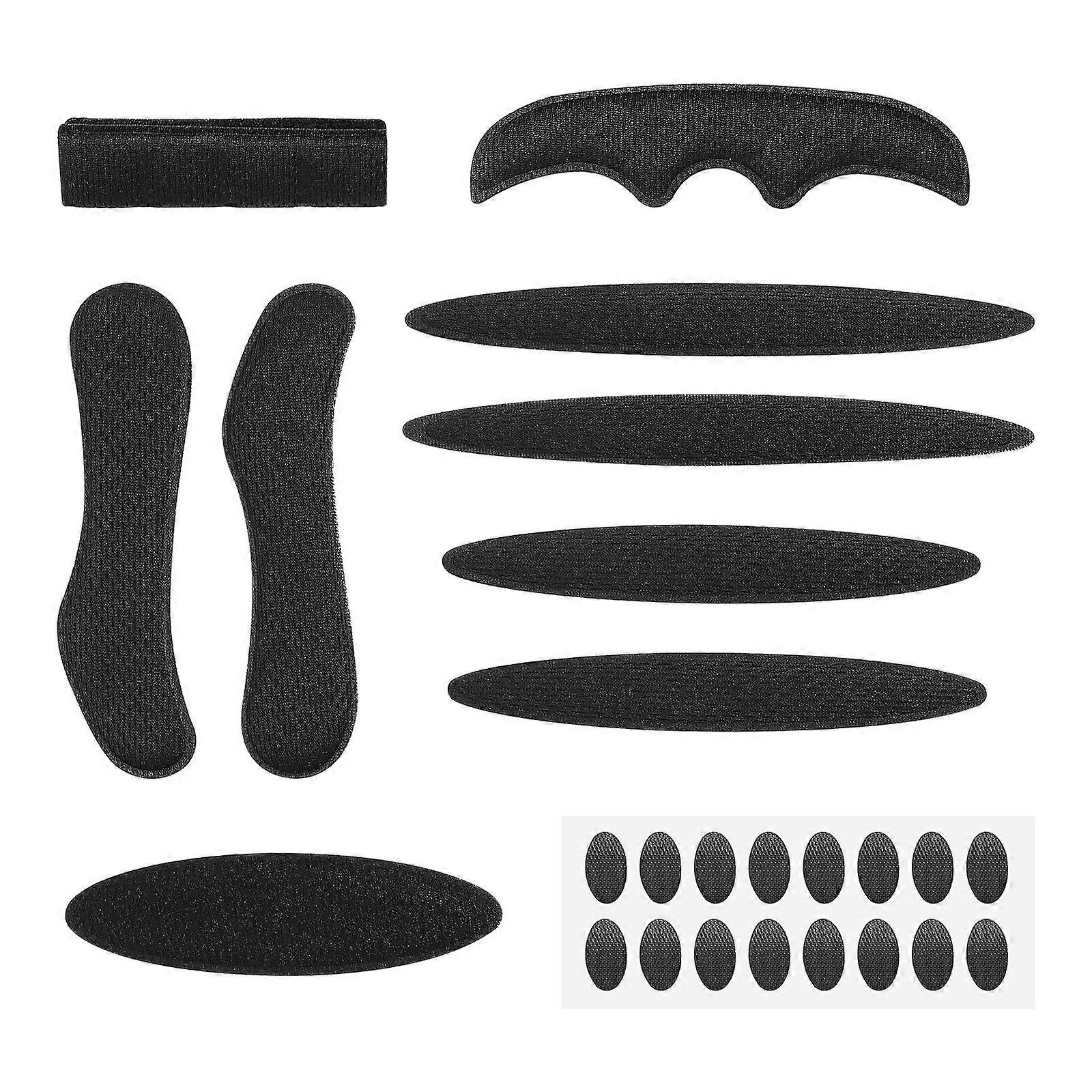 Replacement Padding Kit For Bike And Motorcycle Black Custom Fit 2Pcs With Stabilization