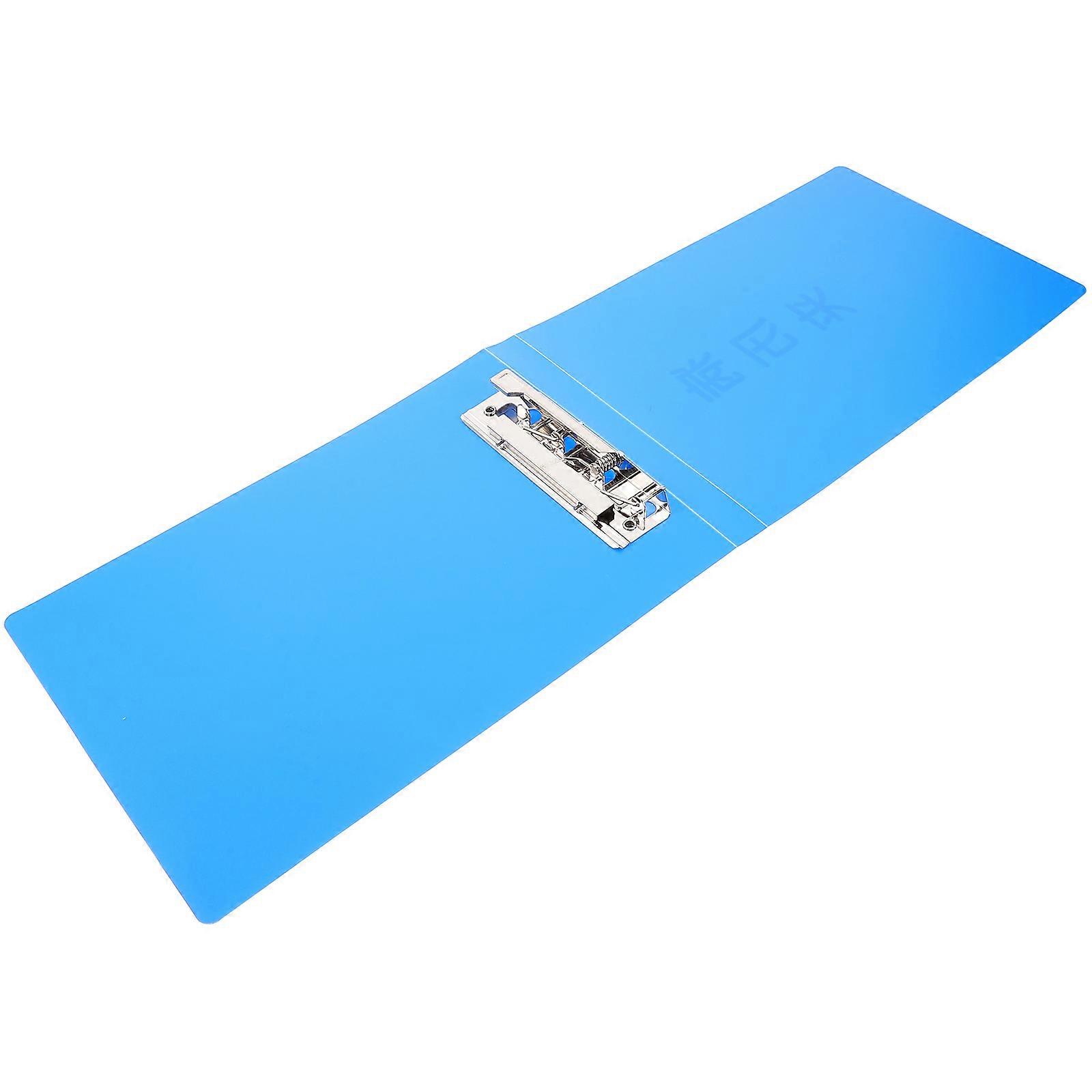Nursing Clipboard With Storage Nurse Accessory Durable Use Daily Use Blue A5 Size Strong Clamping 1Pcs