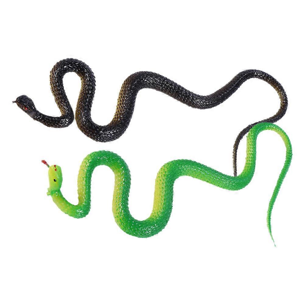 Simulation Snake Figures 10 Pcs Role Playing Suitable For Theme Party Realistic Design
