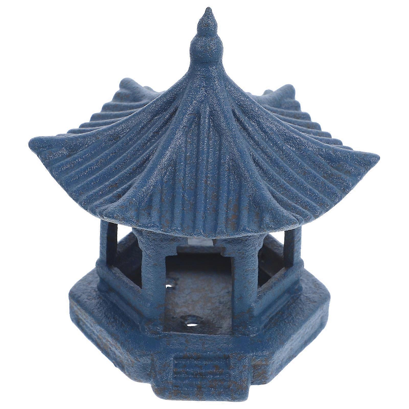 Home Decor Creative Hexagon Pavilion Model for Desktop Decoration 3Pcs