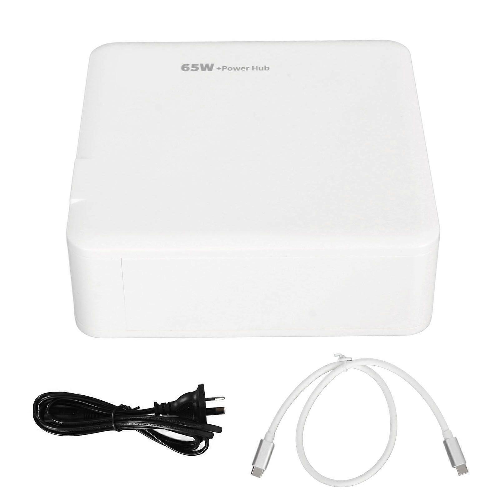 for Switch Dock Charger Adapter PD65W 5 Port USB C USB A HD Multimedia Interface RJ45 TV Docking Station for Switch AU Plug